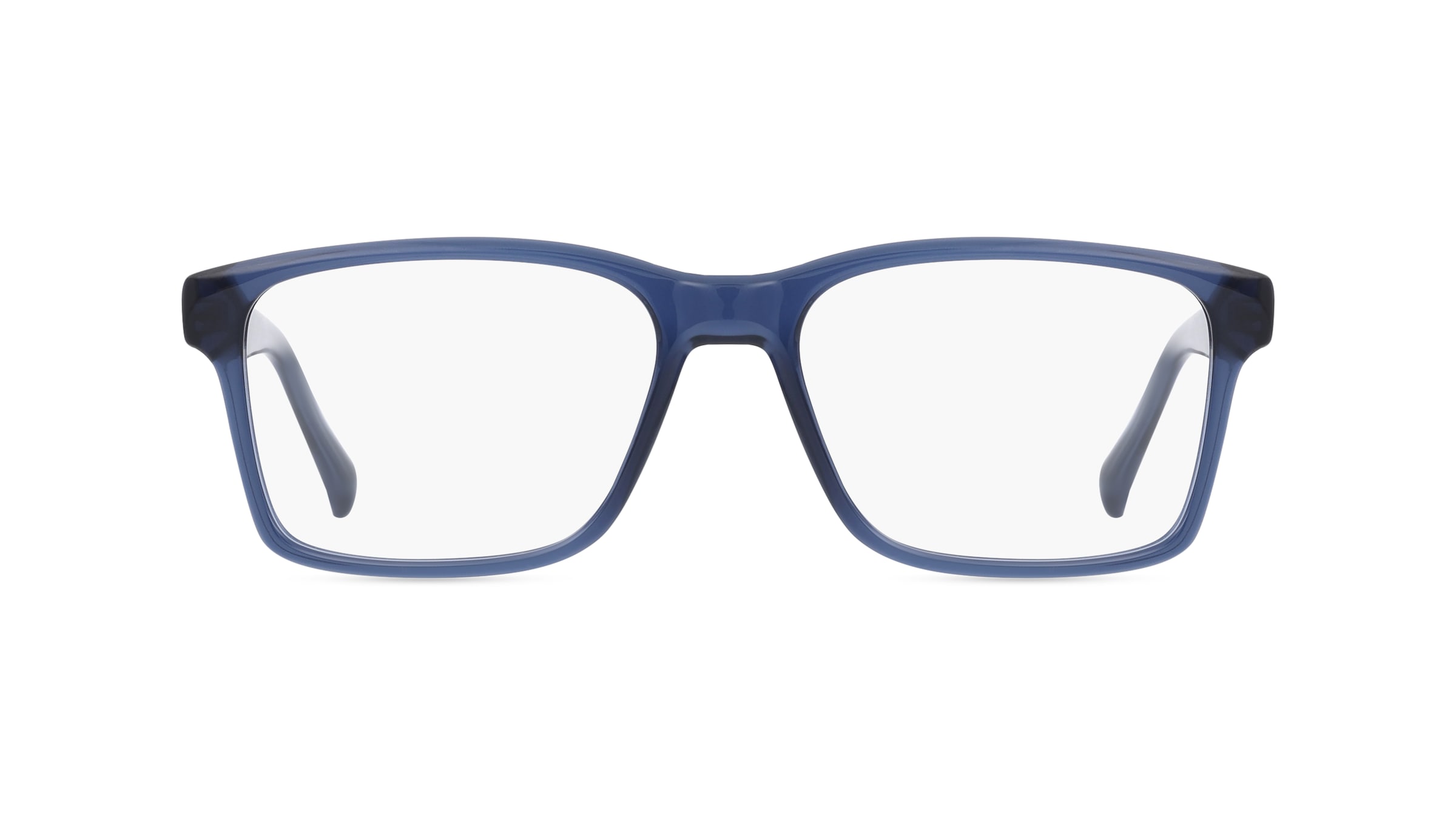 Fielmann MC 541 CL Herren-Brille inkl. Gläser Vollrand Eckig Propionat-Gestell 54mm/16mm/140mm, blau