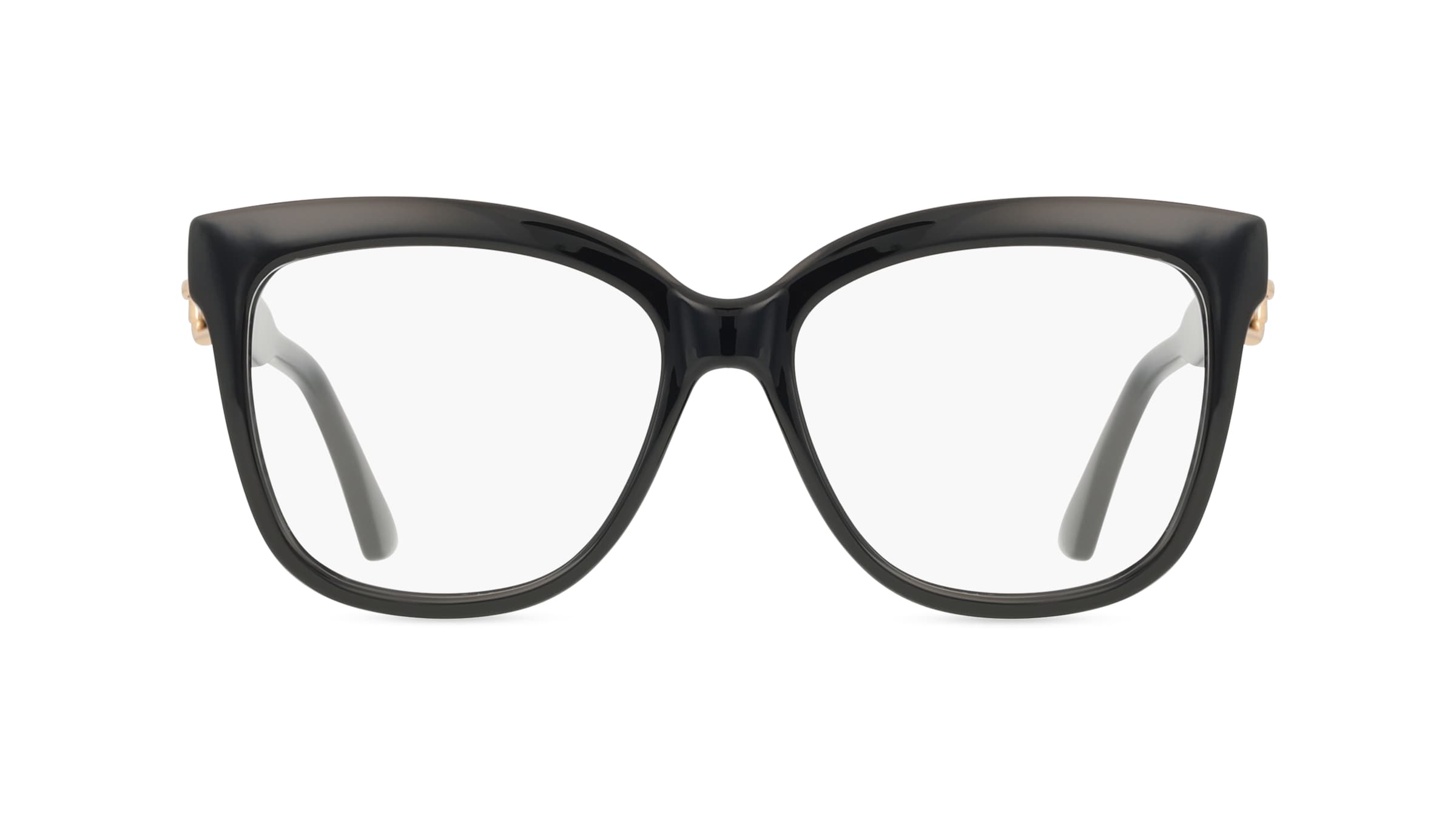 Moschino 609 Damen-Brille inkl. Gläser Vollrand Eckig Kunststoff-Gestell 53mm/15mm/140mm, schwarz