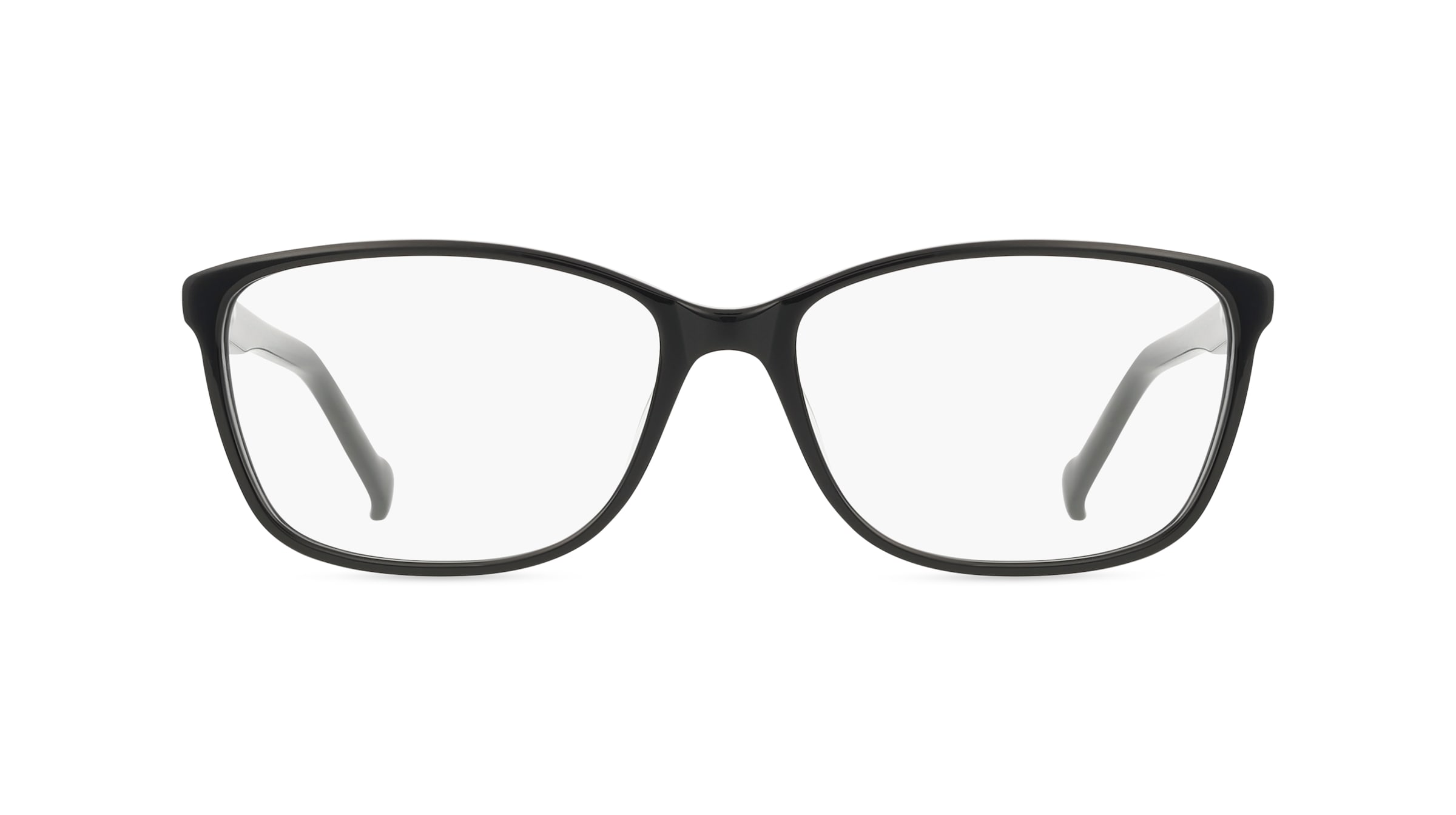 Fielmann BD 566 FLEX CL Damen-Brille inkl. Gläser Vollrand Butterfly Acetat-Gestell 55mm/15mm/140mm, schwarz