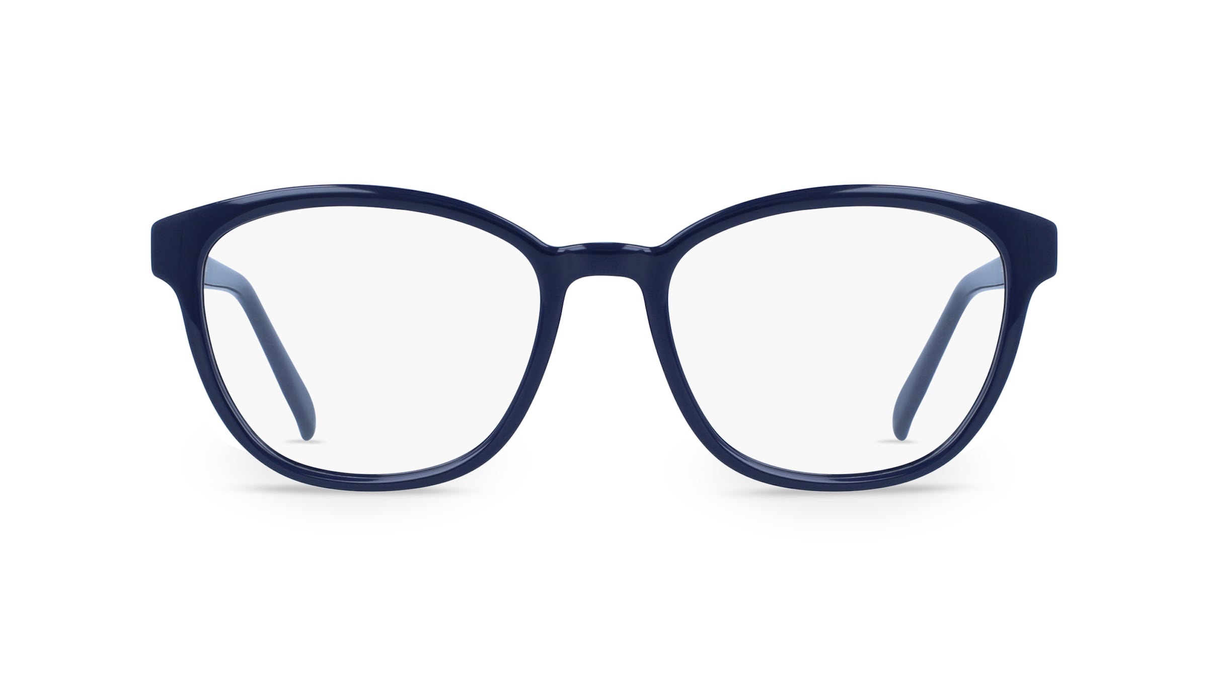 Fielmann MC 516 FA Damen-Brille inkl. Gläser Vollrand Butterfly Propionat-Gestell 54mm/18mm/140mm, blau