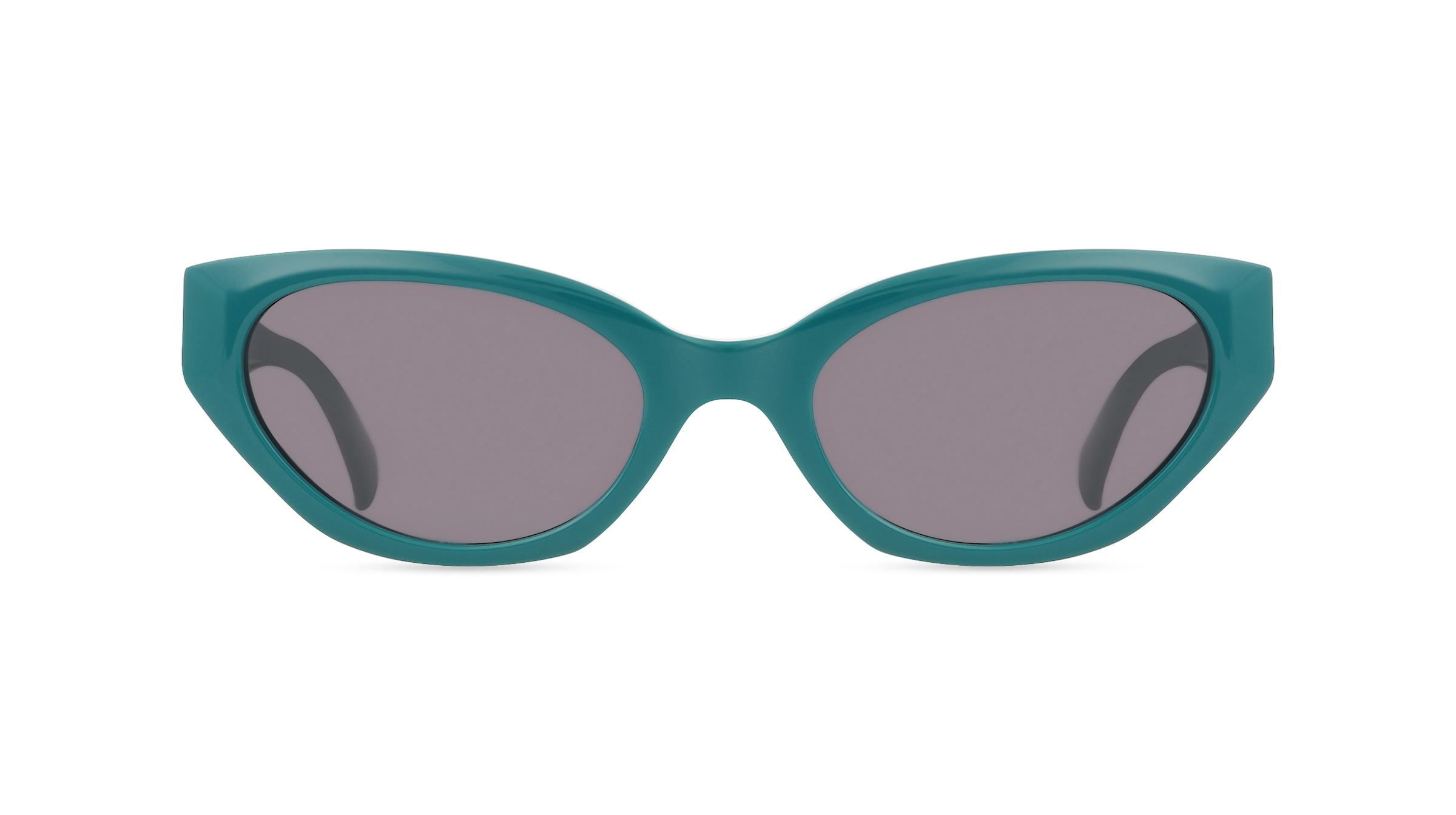 Fielmann LN 072 SUN FA SALLY Damen-Sonnenbrille Vollrand Cateye Acetat-Gestell, grün