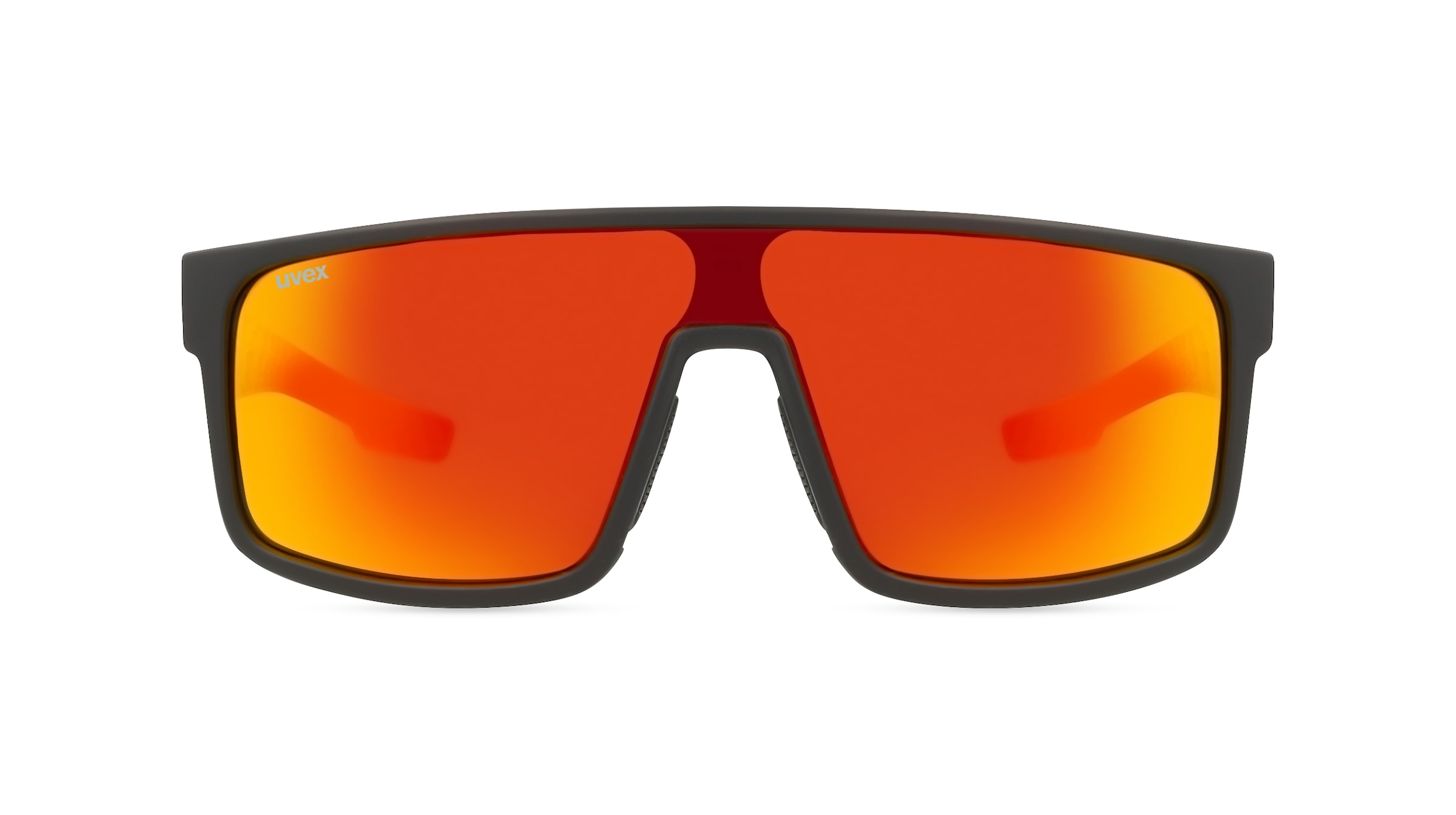 Uvex Sports S533025 LGL 51 Unisex-Sonnenbrille Vollrand Rechteckig Kunststoff-Gestell, Schwarz