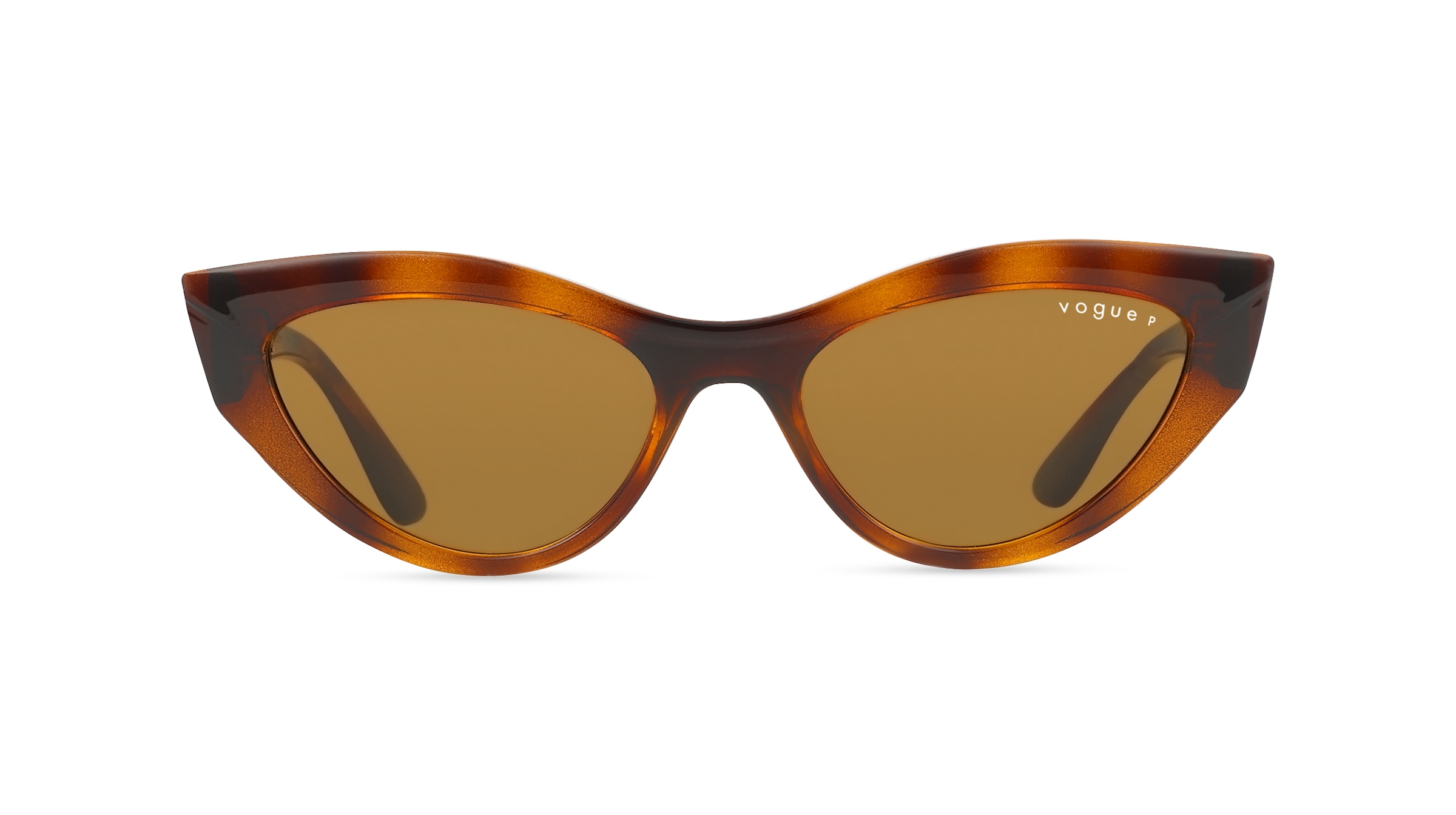 Vogue 0VO5637SU Damen-Sonnenbrille Vollrand Cat Eye Kunststoff-Gestell, braun