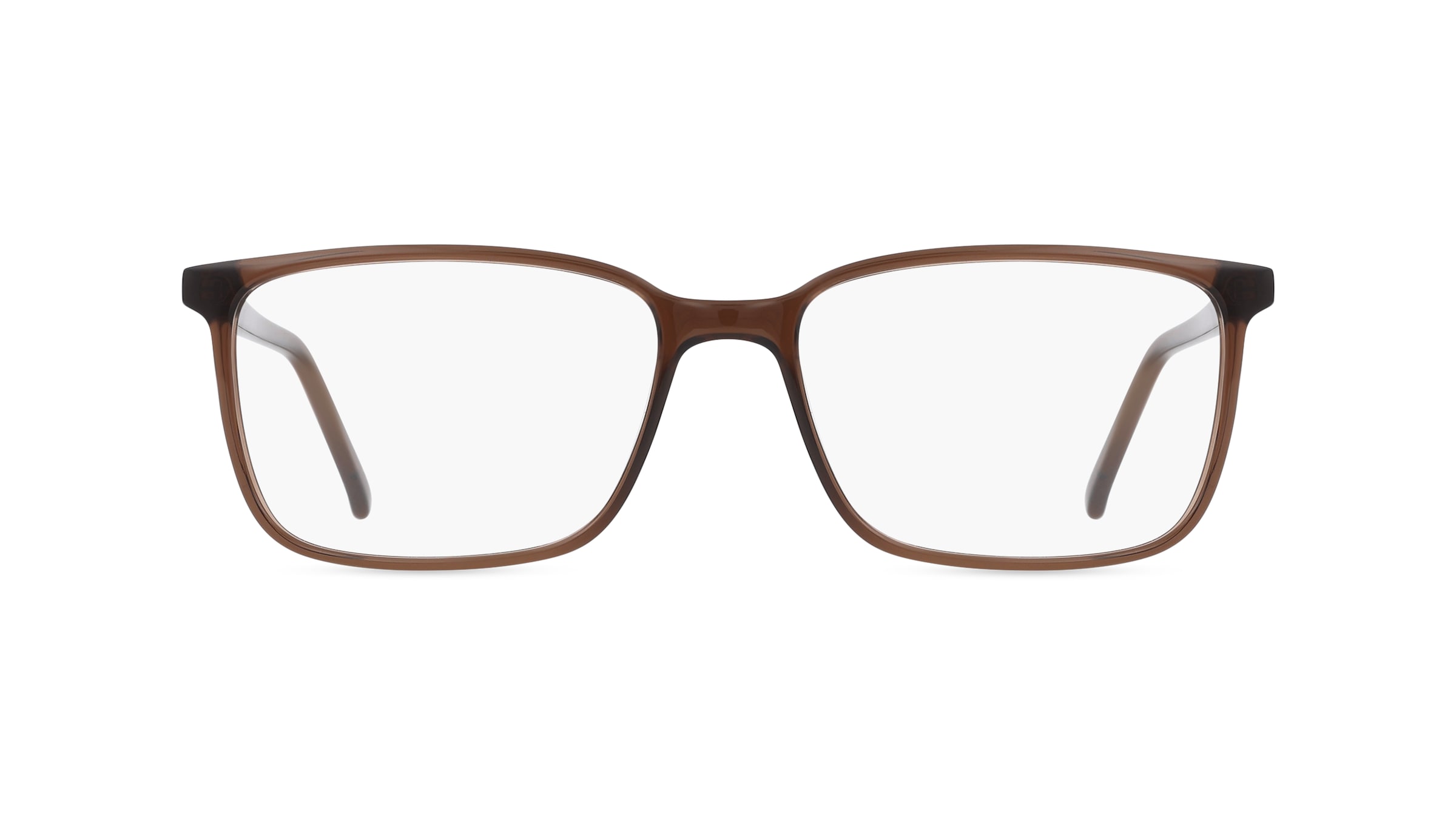 Fielmann JIL 006 CL Herren-Brille inkl. Gläser Vollrand Eckig Kunststoff-Gestell 56mm/17mm/145mm, braun