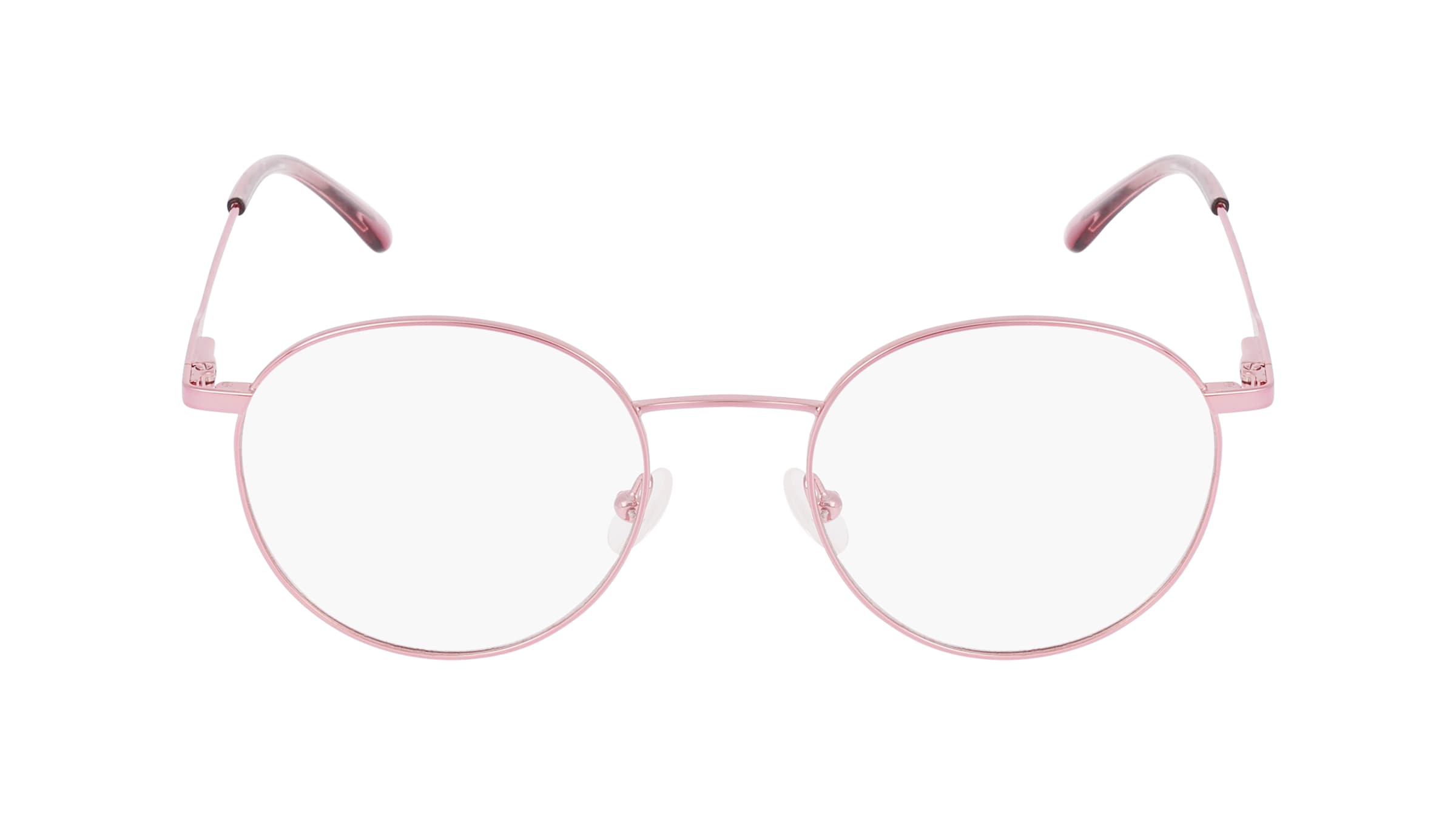 Calvin Klein CK 19119 Unisex-Brille inkl. Gläser Vollrand Rund Metall-Gestell 49mm/20mm/145mm, pink