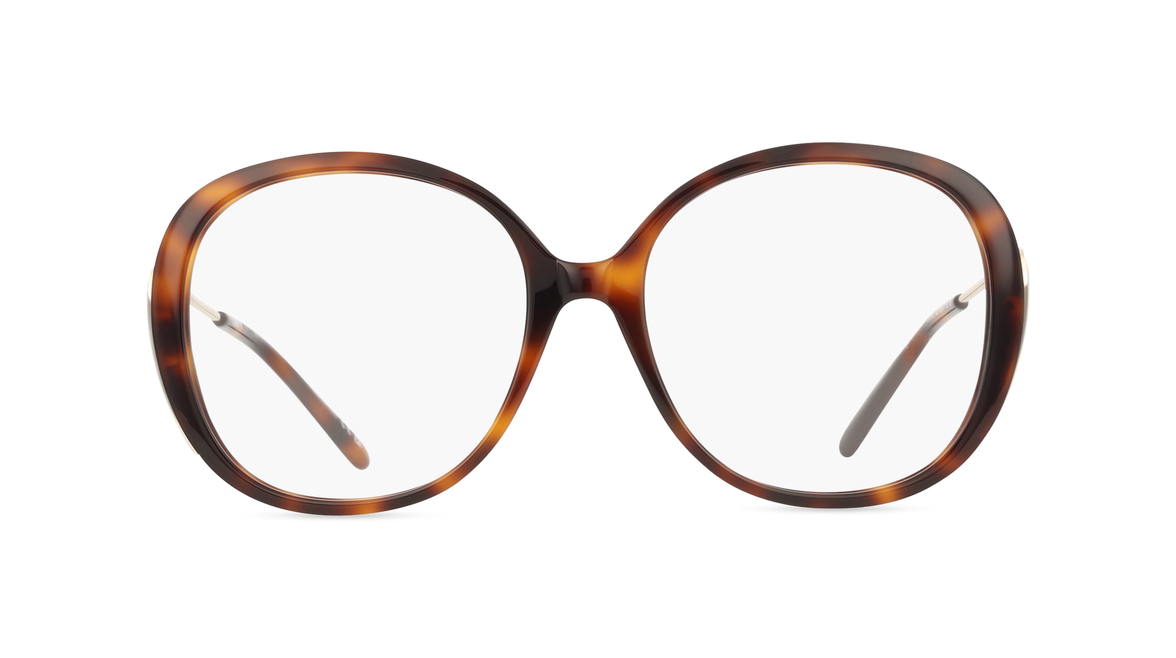 Chloé CH0172O ELYS Damen-Brille inkl. Gläser Vollrand Panto Recycled Acetat-Gestell 55mm/17mm/135mm, braun