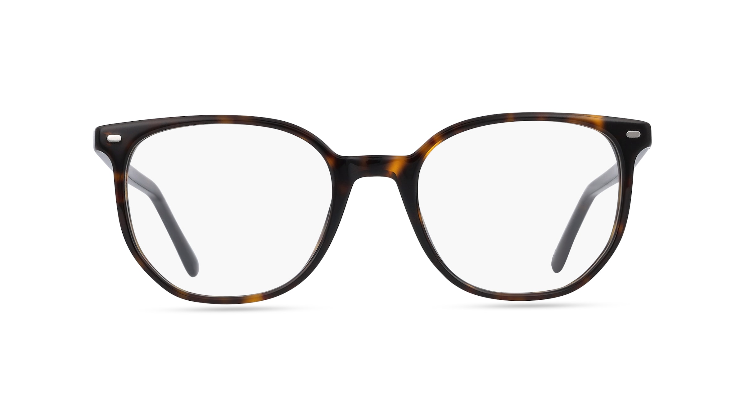 Ray-Ban RB 5397 Unisex-Brille inkl. Gläser Vollrand Eckig Kunststoff-Gestell 50mm/19mm/145mm, braun