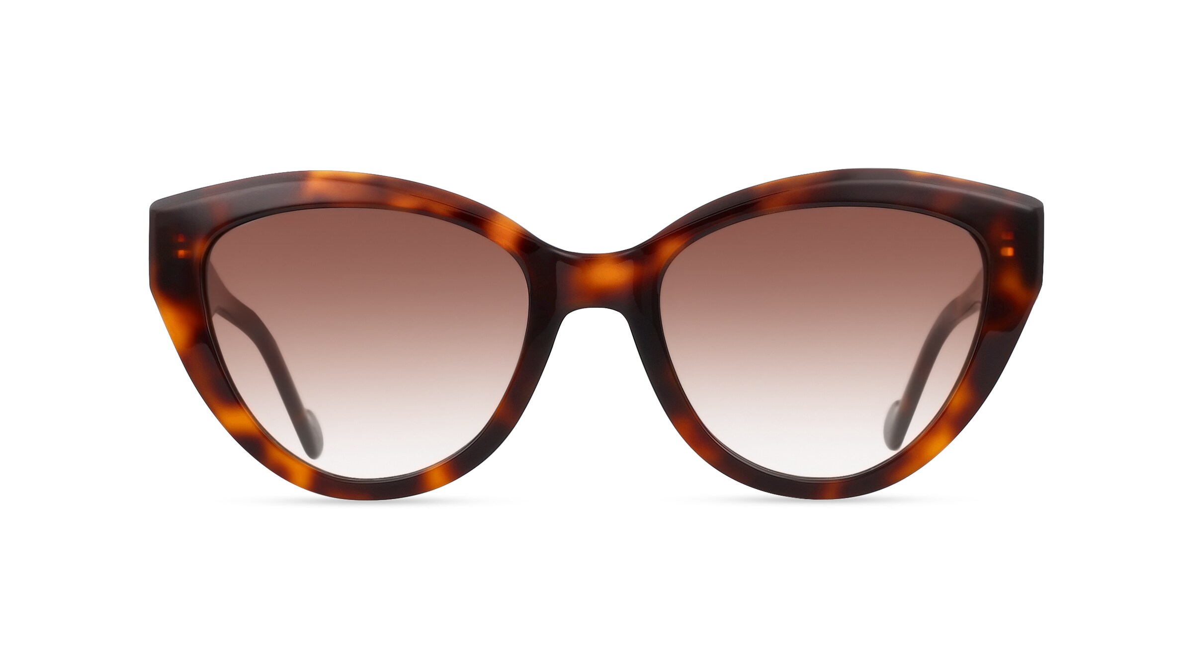 Liu Jo LJ760S Damen-Sonnenbrille Vollrand Butterfly Kunststoff-Gestell, braun