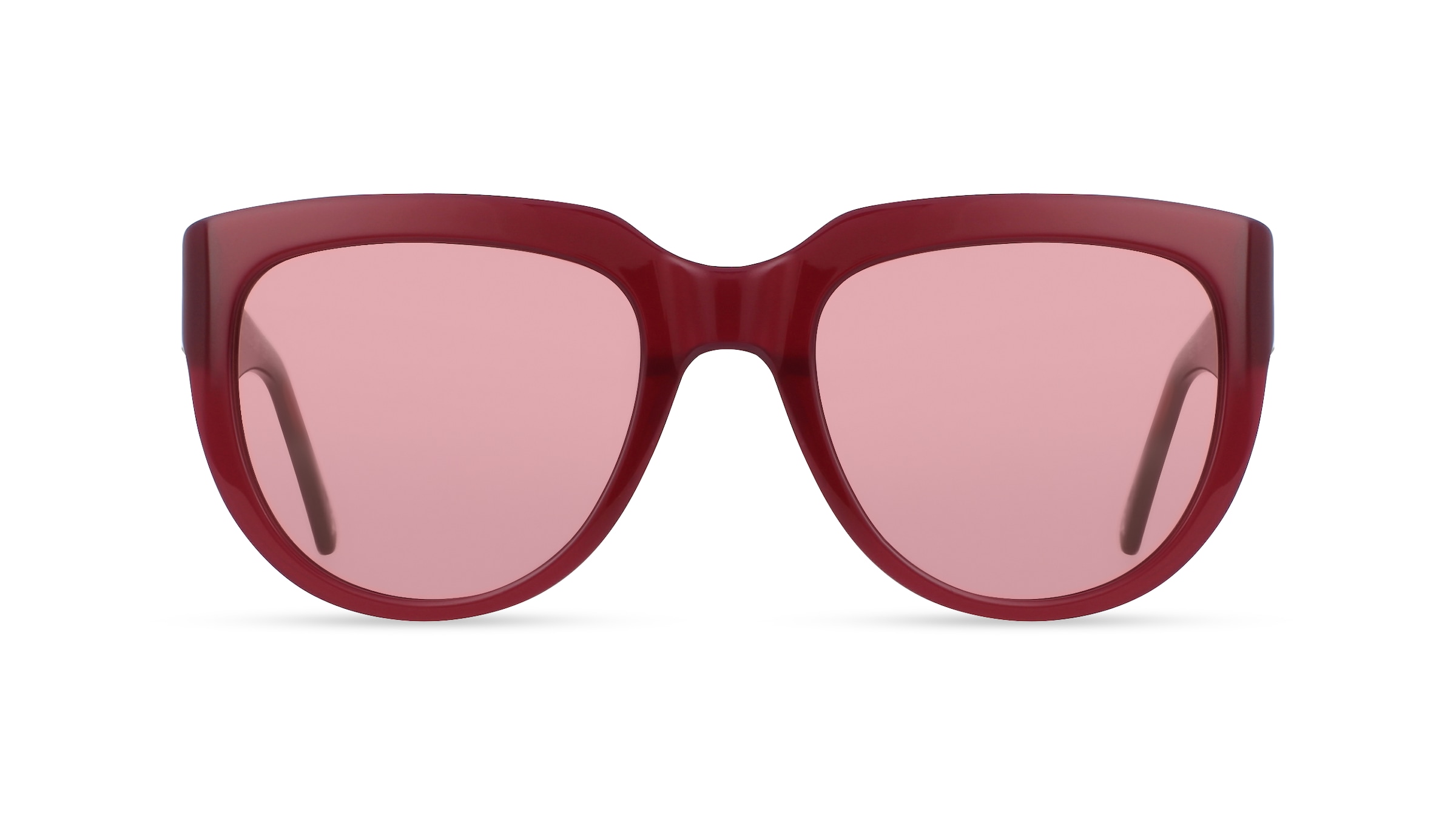 Botaniq -7001 Damen-Sonnenbrille Vollrand Butterfly Bio-Acetat-Gestell, pink