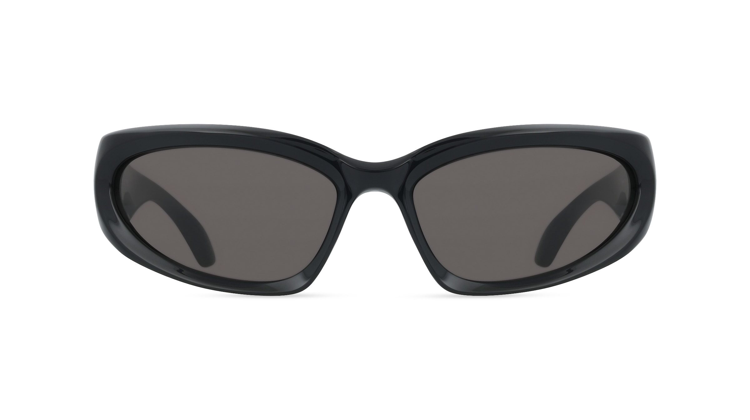 Balenciaga BB0157S Herren-Sonnenbrille Vollrand Geometrisch Kunststoff-Gestell, Schwarz