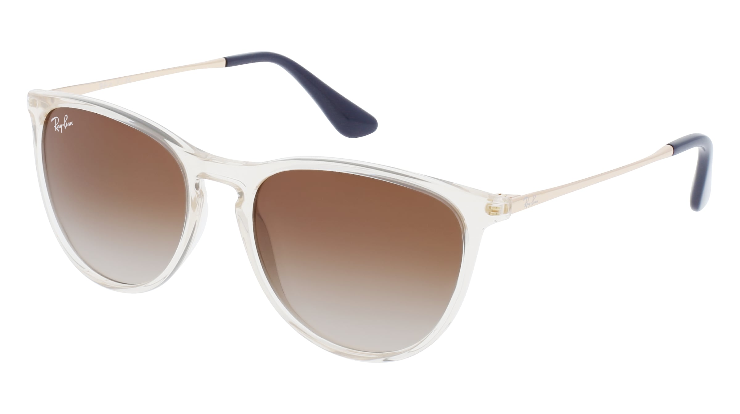 Ray-Ban RJ9060S Kinder-Sonnenbrille Vollrand Panto Kunststoff-Gestell, Transparent