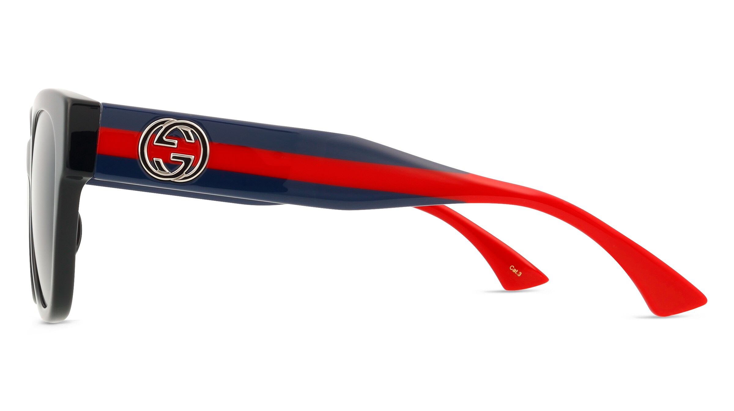 Thumbnail - Gucci GG1866SK Damen-Sonnenbrille Vollrand Butterfly Acetat-Gestell, Schwarz