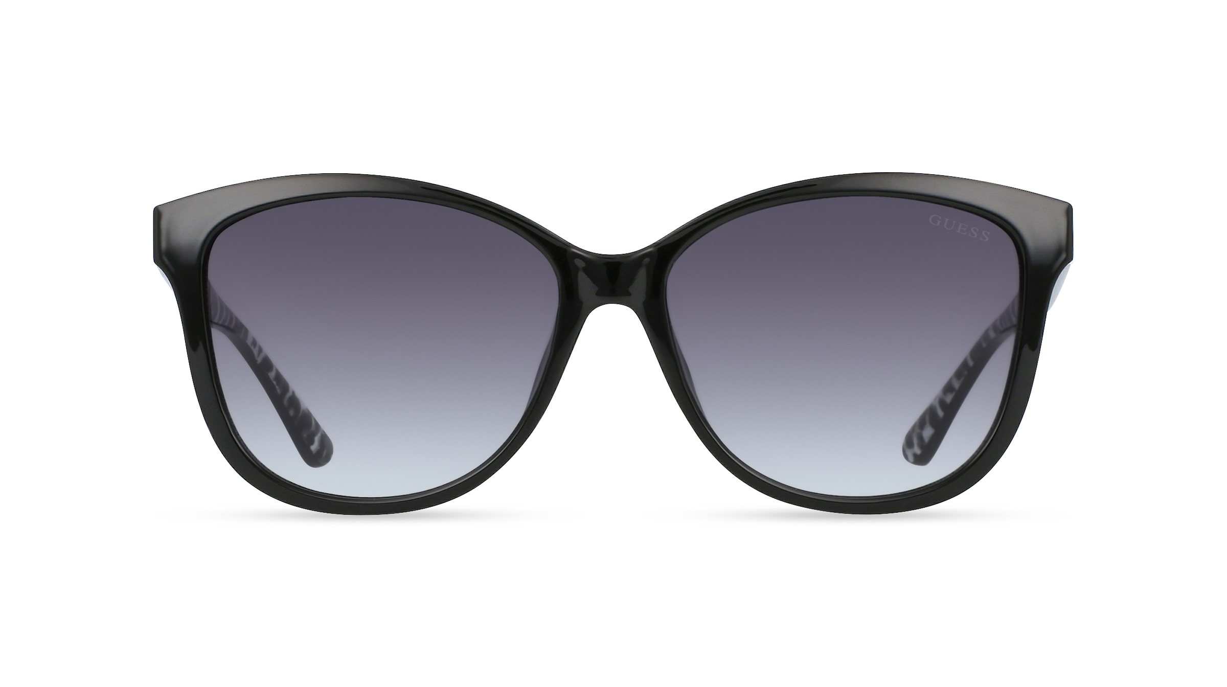 Guess GU7828 Damen-Sonnenbrille Vollrand Butterfly Kunststoff-Gestell, schwarz