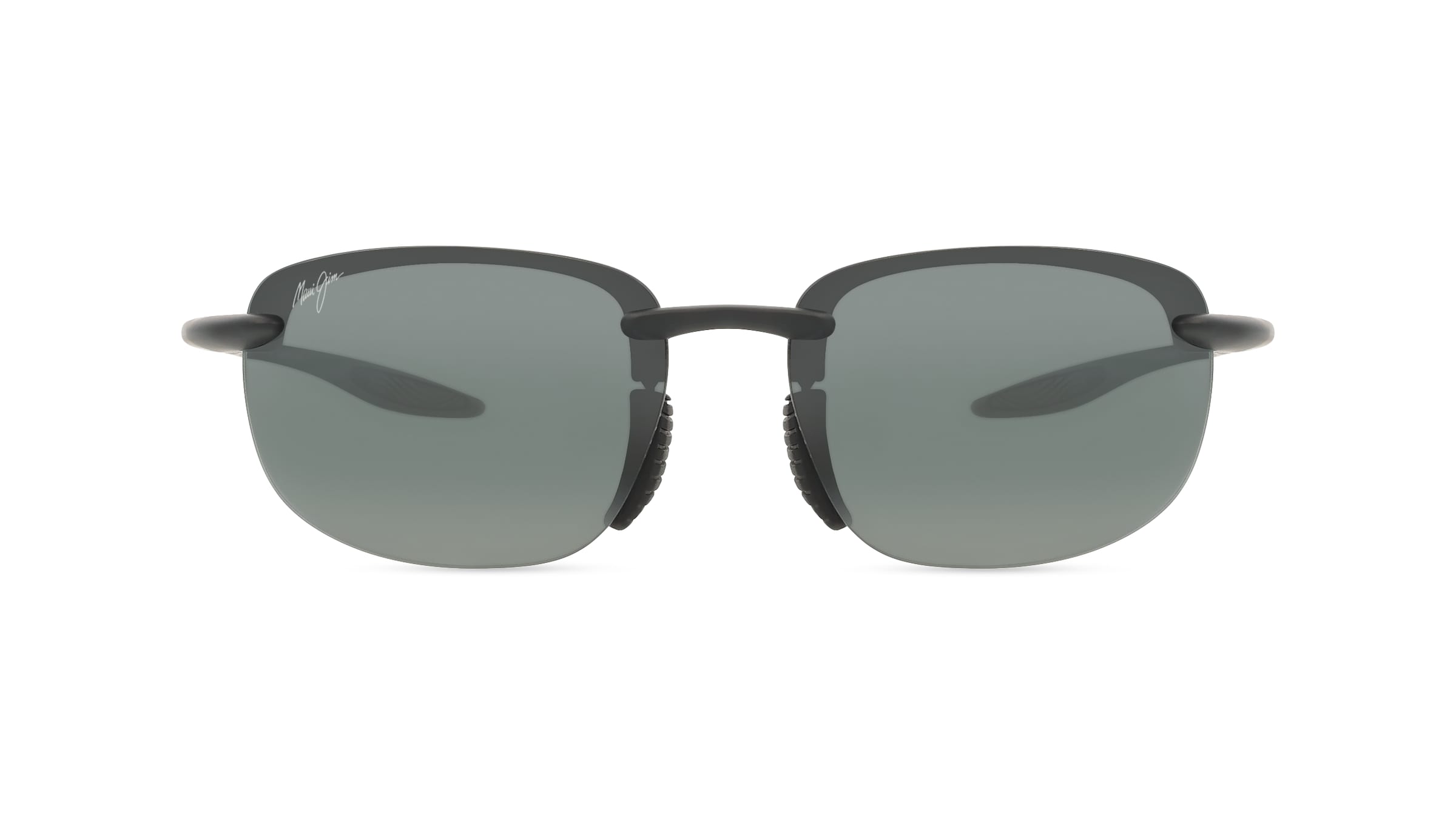 Maui Jim MJ0676S HOOKIPA ULTRA Damen-Sonnenbrille Vollrand Oval Kunststoff-Gestell, Schwarz