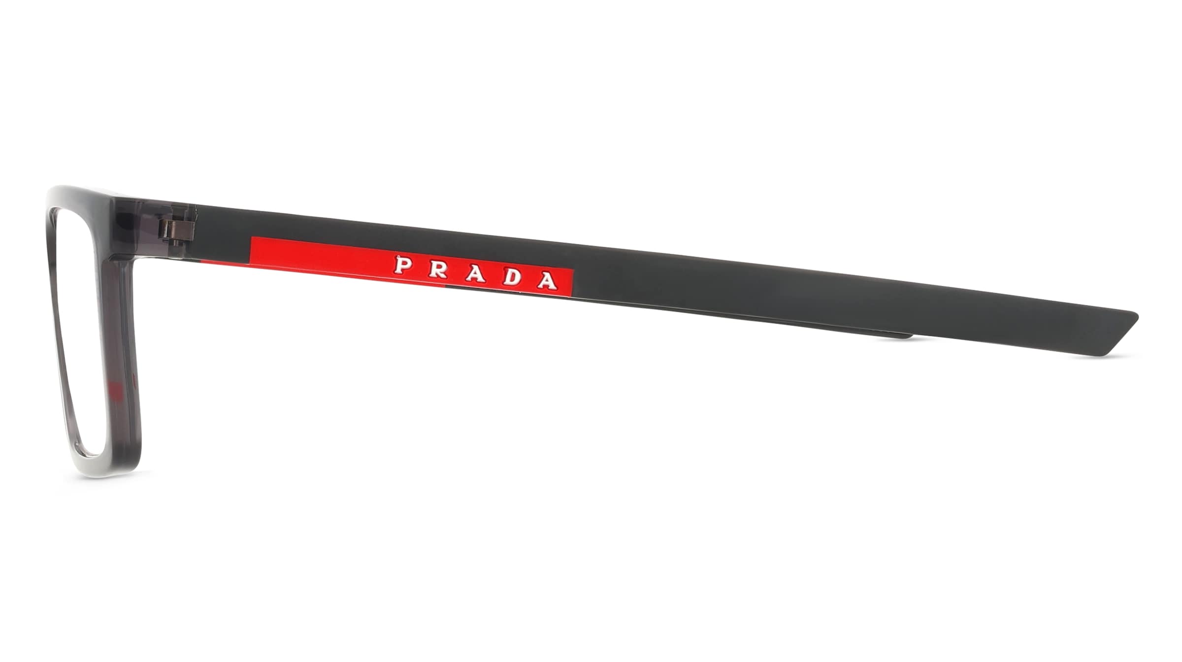 Thumbnail - Prada Linea Rossa PS02QV Herren-Brille inkl. Gläser Vollrand Eckig Kunststoff-Gestell 56/17/145, grau