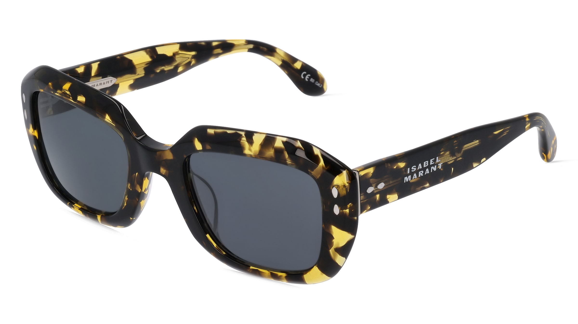 Isabel Marant Im 0108/G/S Damen-Sonnenbrille Vollrand Quadratisch Acetat-Gestell, Braun