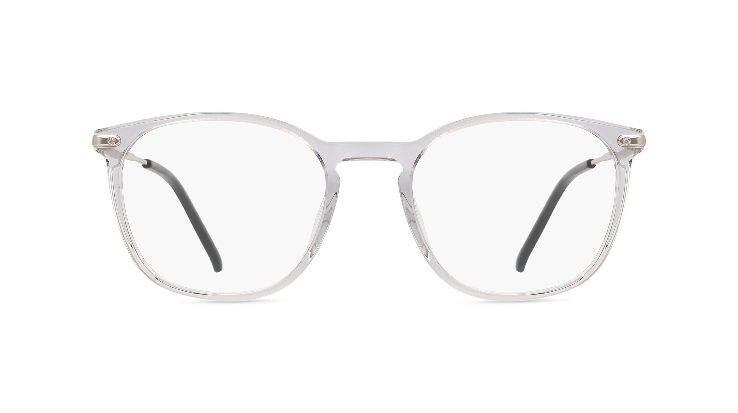 Fielmann MI 059 CL Herren-Brille inkl. Gläser Vollrand Panto Acetat-Gestell 52mm/19mm/145mm, grau