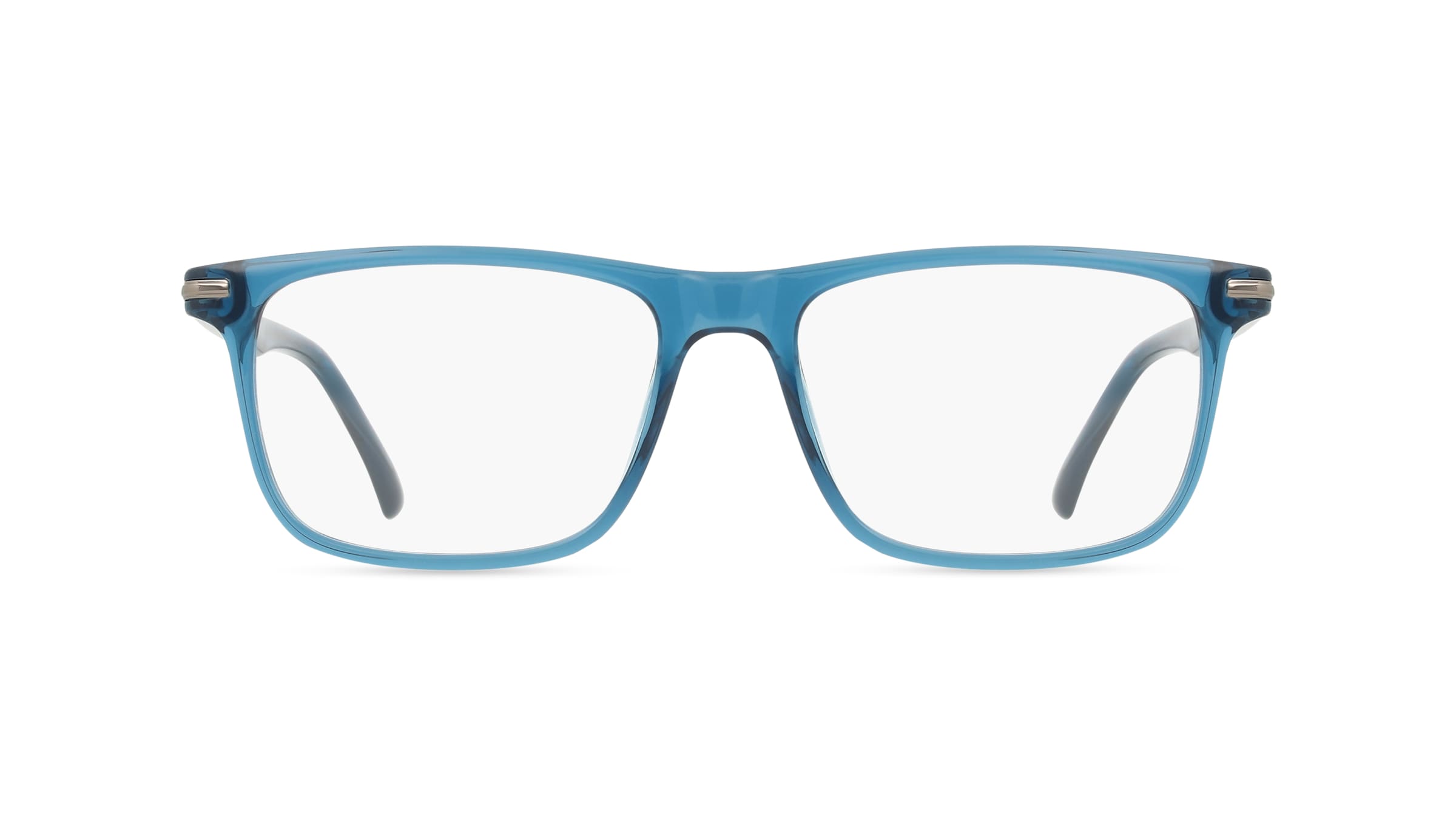 Fielmann BD 579 FLEX CL MARTIN Herren-Brille inkl. Gläser Vollrand Eckig Acetat-Gestell 57mm/17mm/150mm, blau