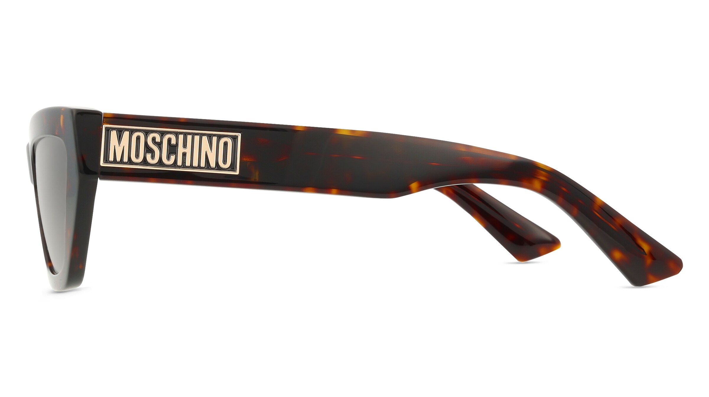 Thumbnail - Moschino MOS182/S Damen-Sonnenbrille Vollrand Cat Eye Acetat-Gestell, braun