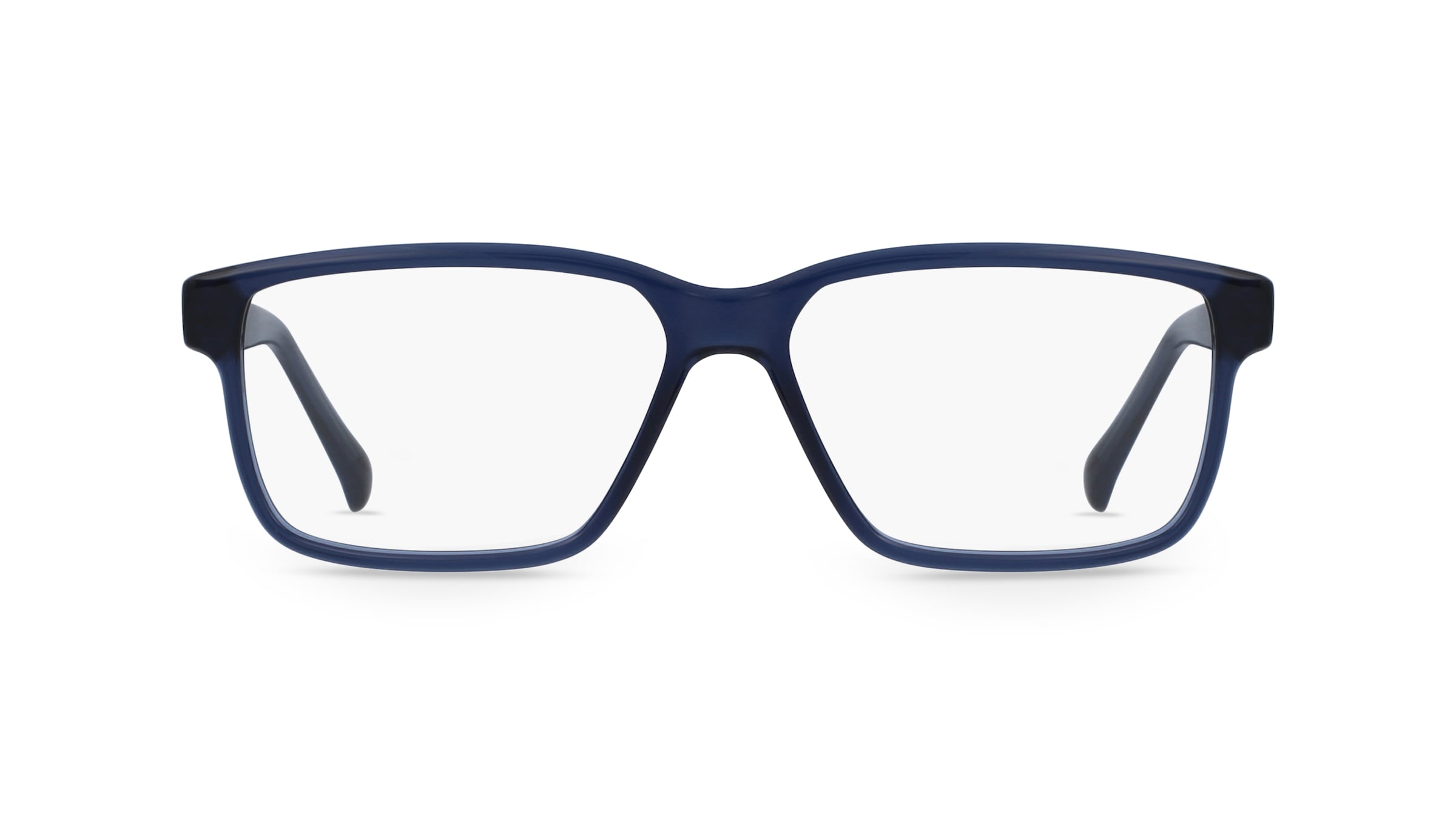 Fielmann MC 542 CL Herren-Brille inkl. Gläser Vollrand Eckig Propionat-Gestell 55mm/15mm/140mm, blau