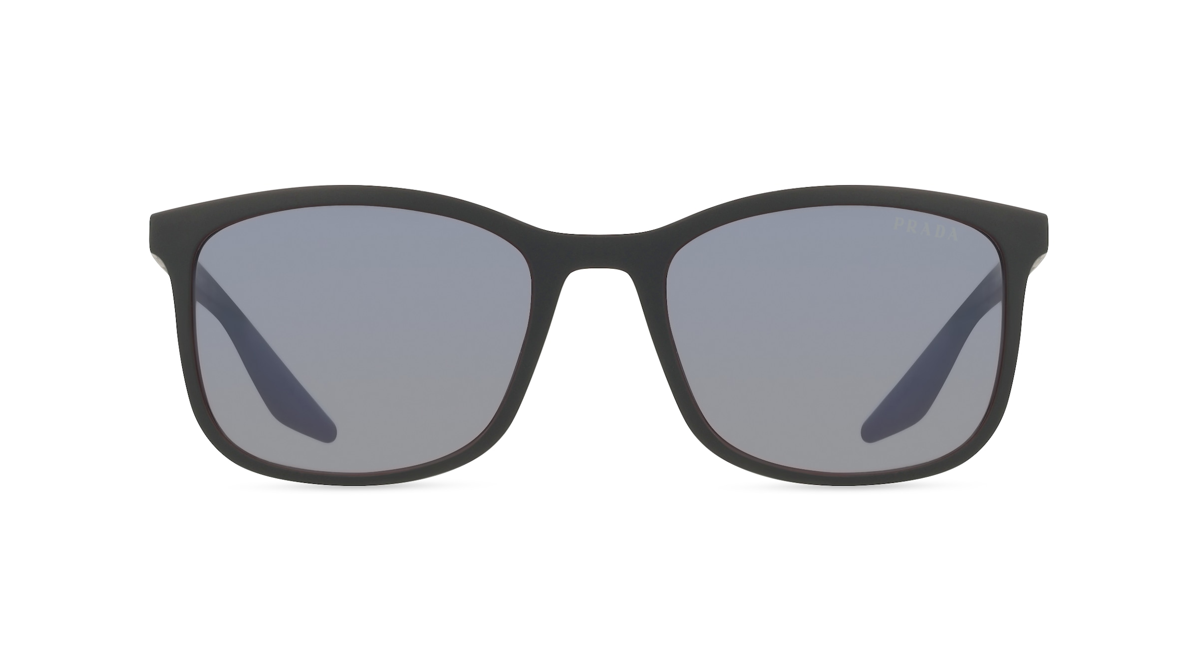 Prada Linea Rossa PSA08S Herren-Sonnenbrille Vollrand Pilot Kunststoff-Gestell, schwarz