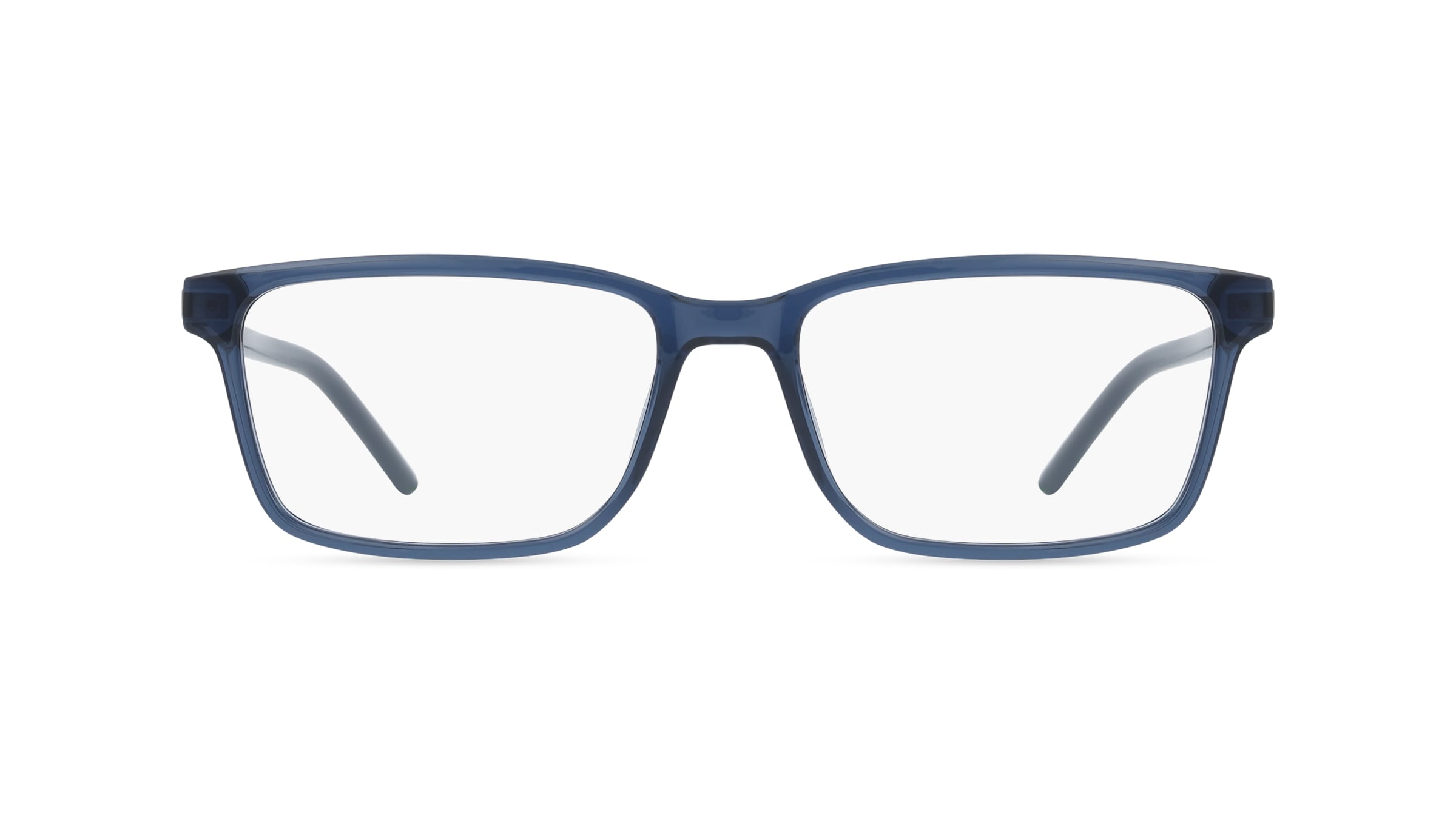 PUMA PU0539O Herren-Brille inkl. Gläser Vollrand Eckig Kunststoff-Gestell 55/16/145, blau