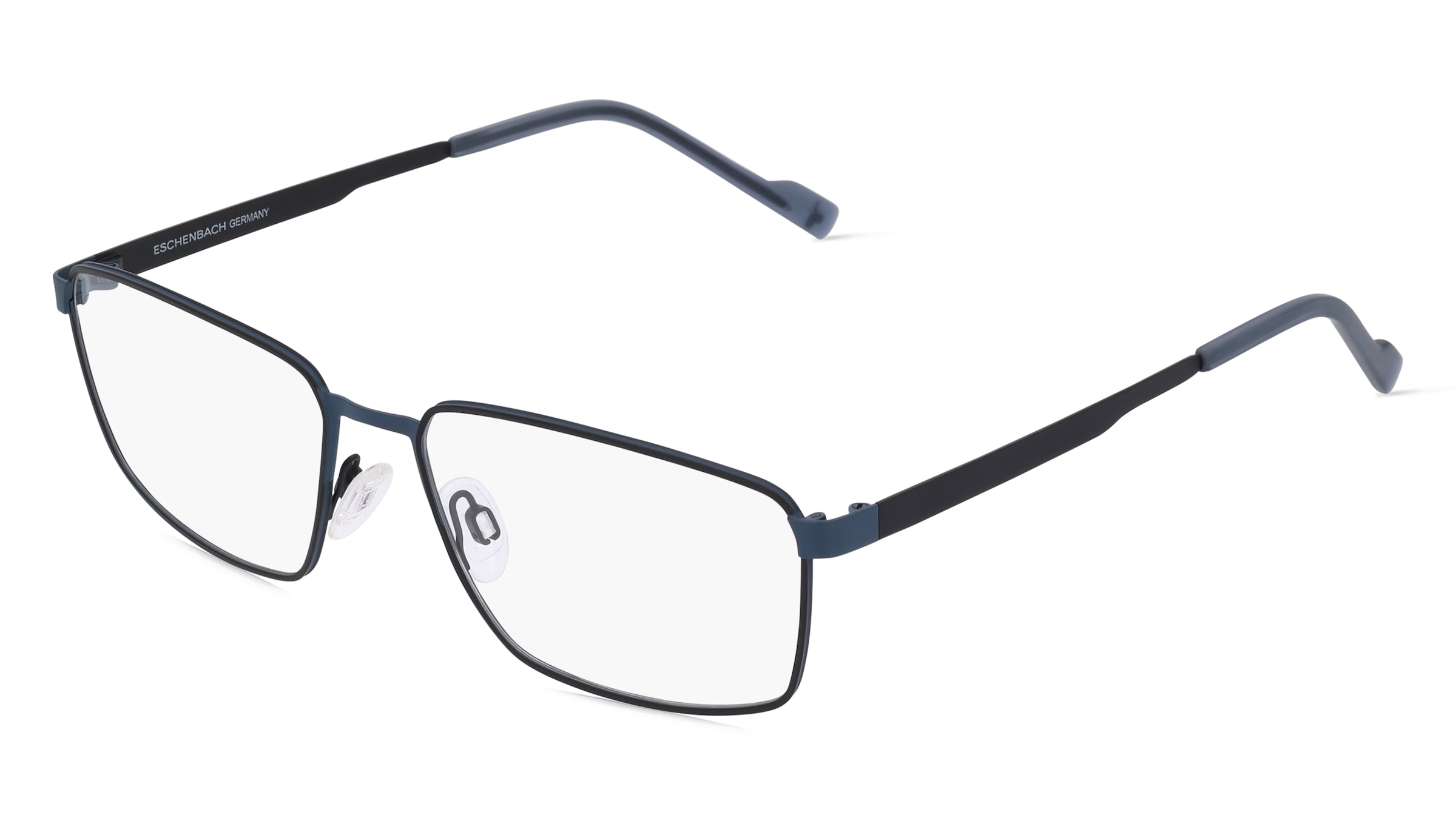 Titanflex 820916 Herren-Brille inkl. Gläser Vollrand Quadratisch Titan-Gestell 57/17/145, Schwarz