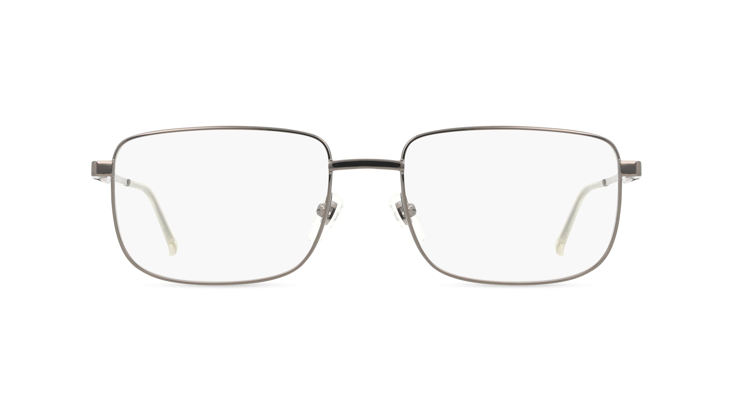 Gucci GG1678O Herren-Brille inkl. Gläser Vollrand Eckig Metall-Gestell 57mm/18mm/150mm, silber