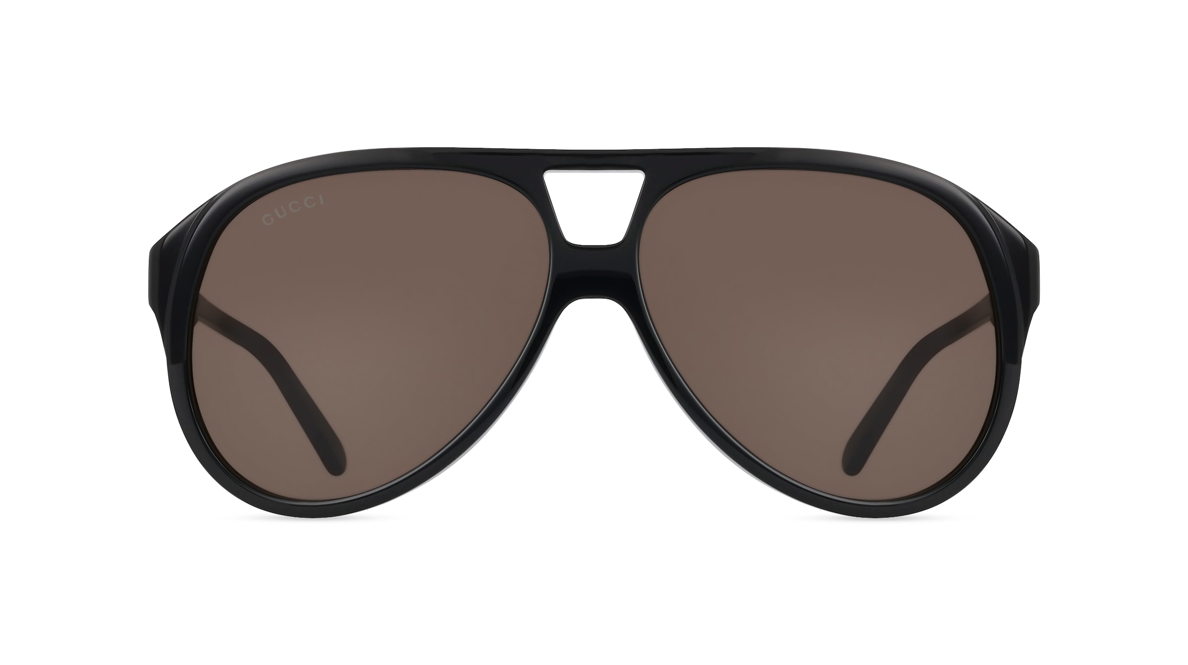 Gucci GG1286S Unisex-Sonnenbrille Vollrand Pilot Recycelt-Gestell, schwarz