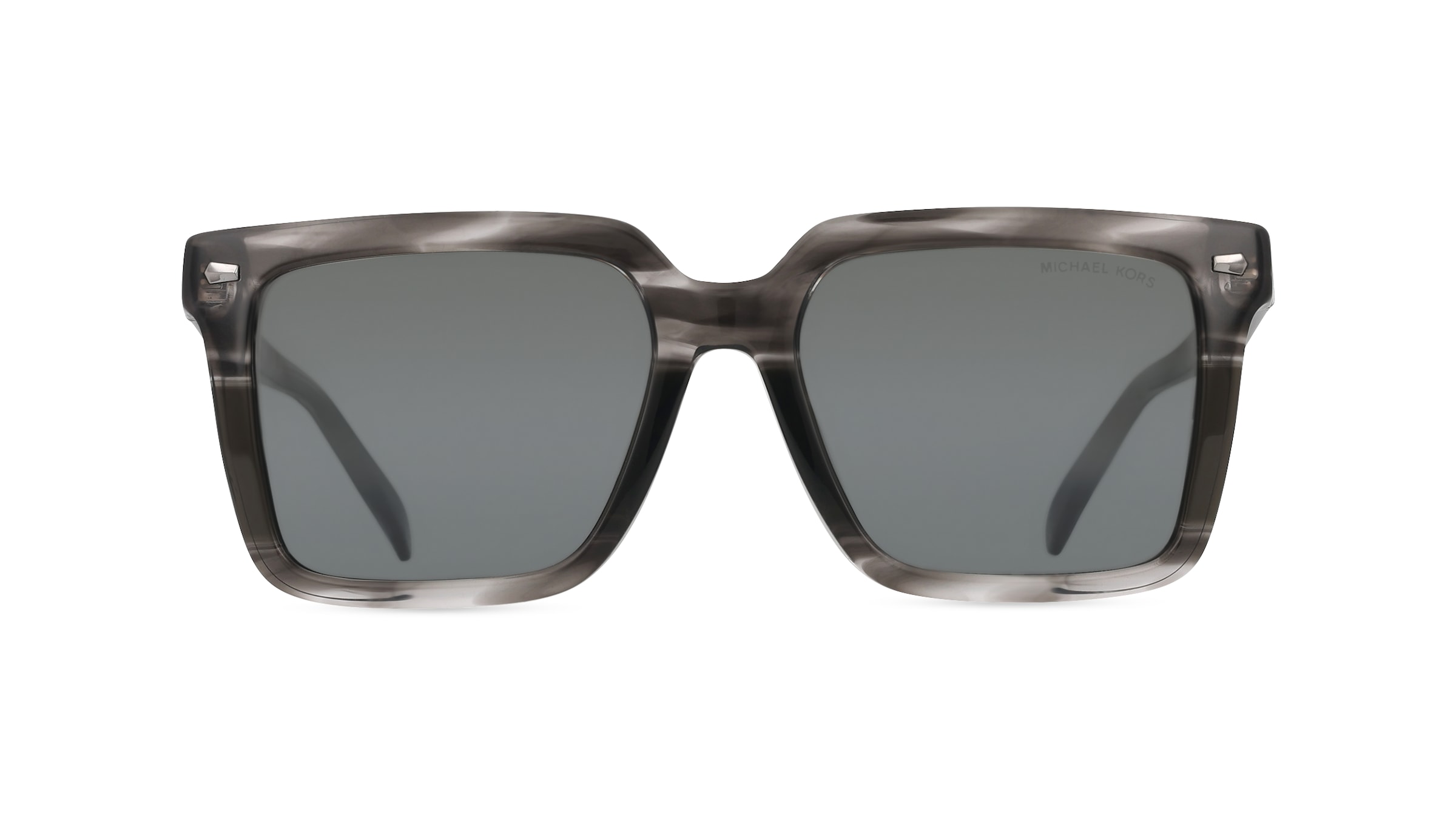 Michael Kors 0MK2217U ABRUZZO Herren-Sonnenbrille Vollrand Eckig Acetat-Gestell, schwarz