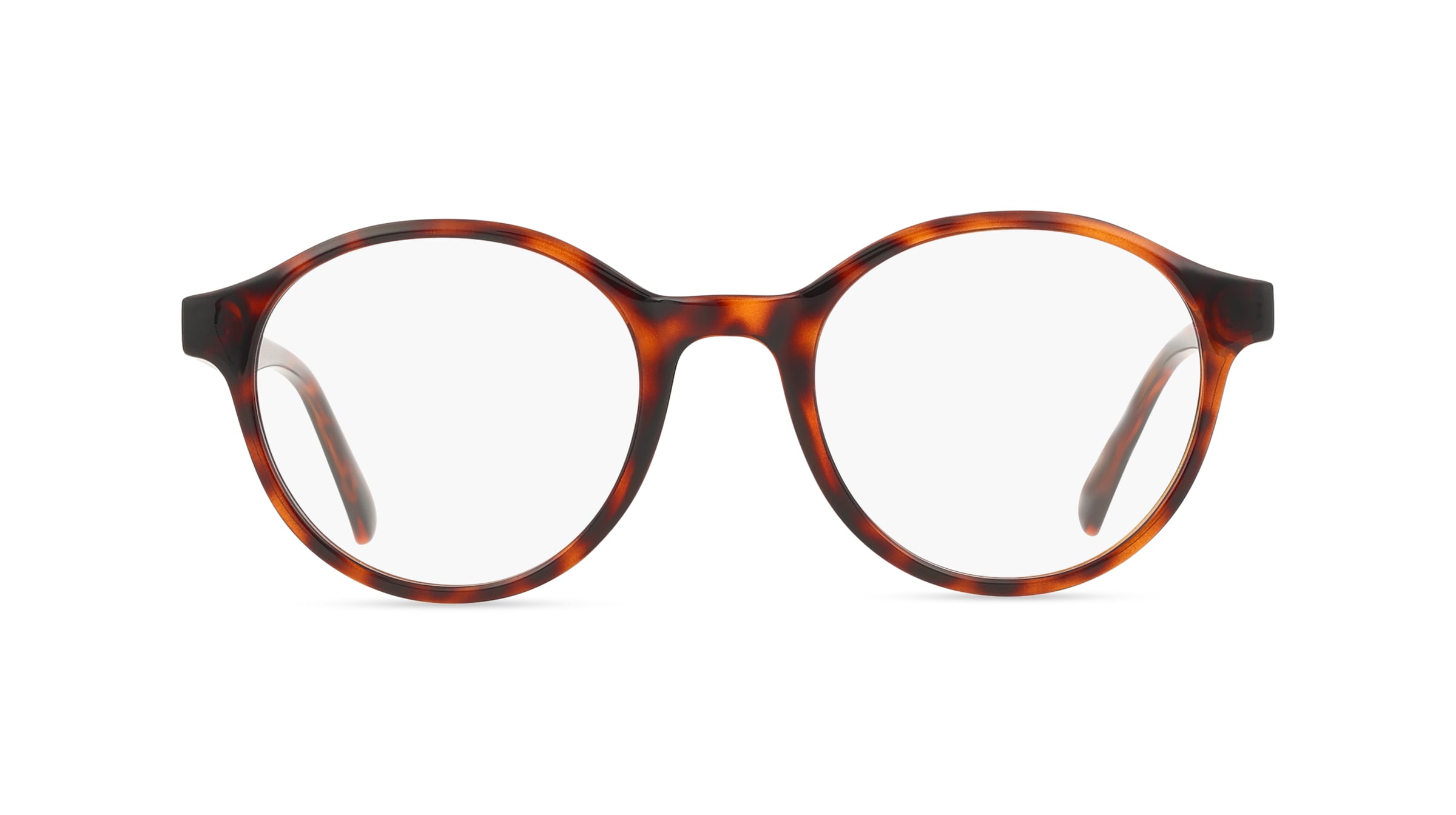 Fielmann LD 040 CL CHRIS Herren-Brille inkl. Gläser Vollrand Rund Acetat-Gestell 48mm/20mm/145mm, braun