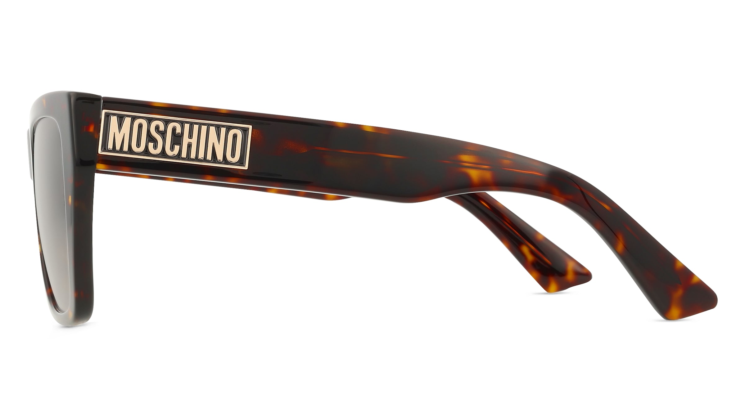 Thumbnail - Moschino MOS181/S Damen-Sonnenbrille Vollrand Eckig Acetat-Gestell, braun