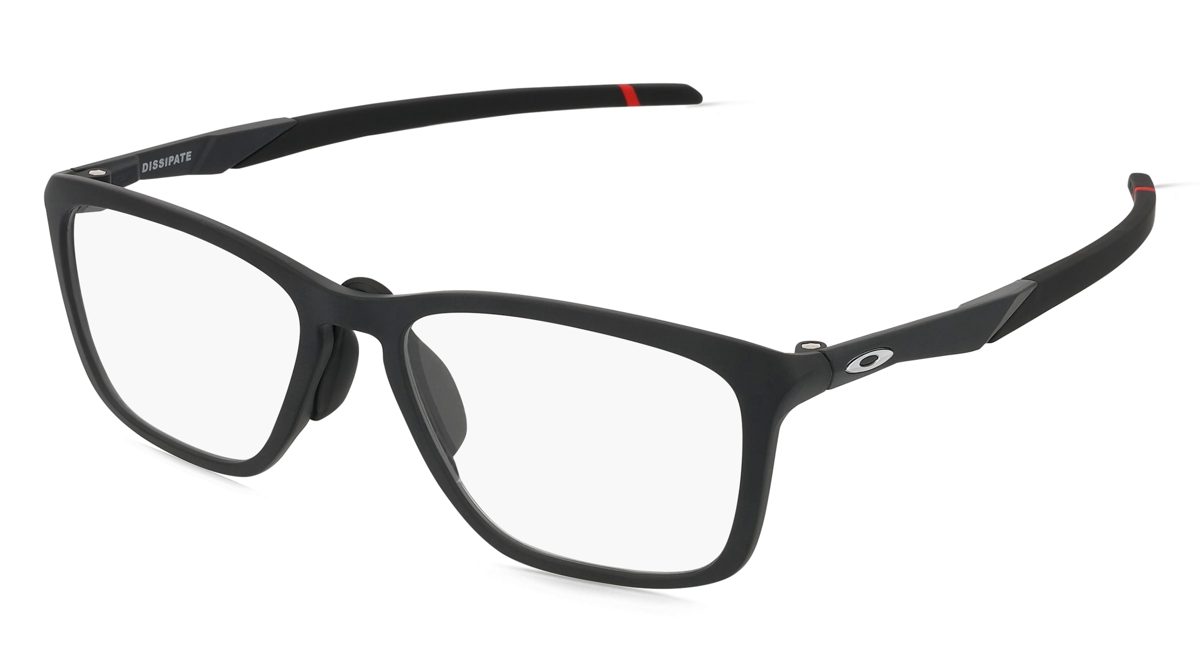 Oakley OX8062D Herren-Brille inkl. Gläser Vollrand Eckig Kunststoff-Gestell 57mm/17mm/143mm, schwarz