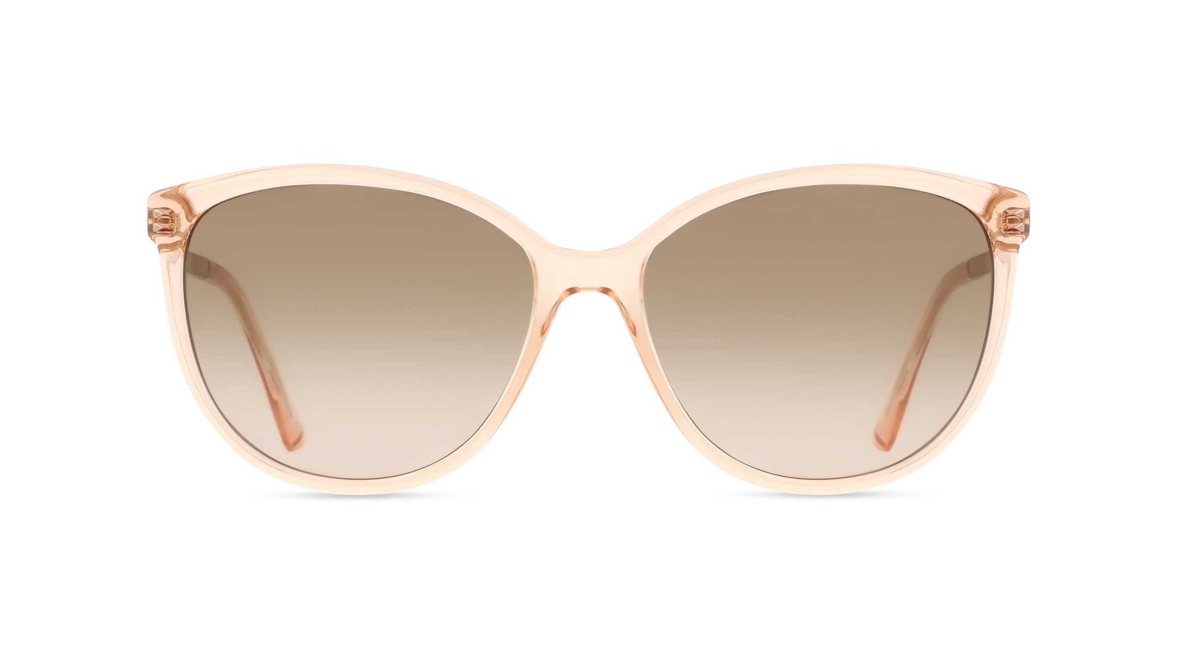 Fielmann MC 530 SUN CL SILVIA Damen-Sonnenbrille Vollrand Rund Propionat-Gestell, orange