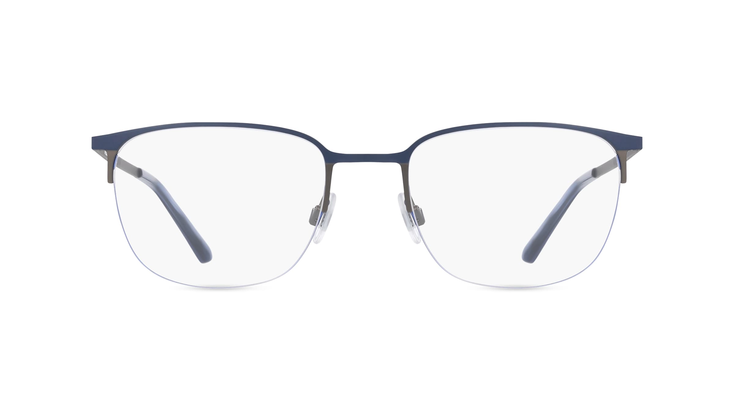 Mexx 2787 Herren-Brille inkl. Gläser Vollrand Eckig Metall-Gestell 54mm/20mm/145mm, blau