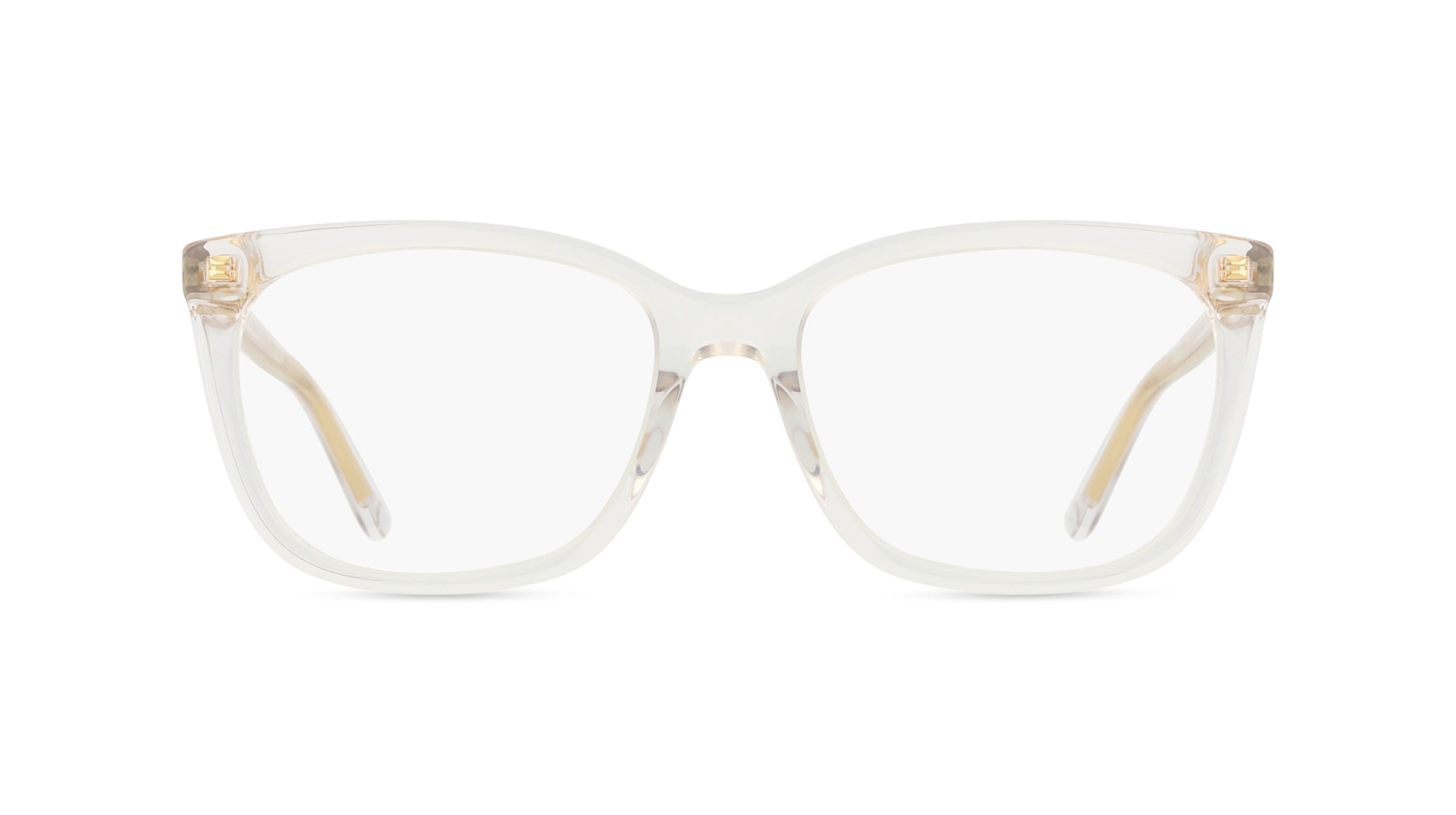 Michael Kors MK4080U Damen-Brille inkl. Gläser Vollrand Butterfly Acetat-Gestell 52mm/16mm/140mm, Transparent