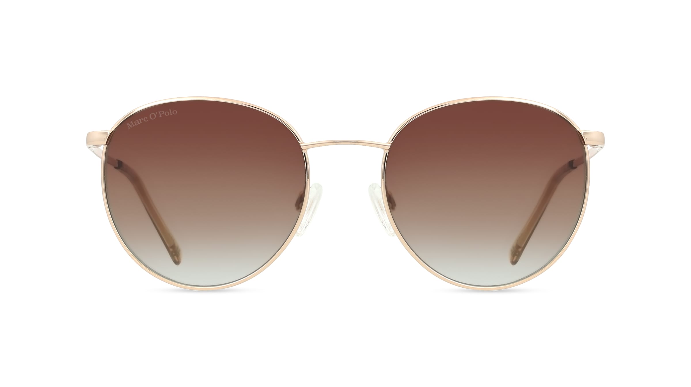 Marc O'Polo Eyewear 505101 Damen-Sonnenbrille Vollrand Panto Metall-Gestell, Gold