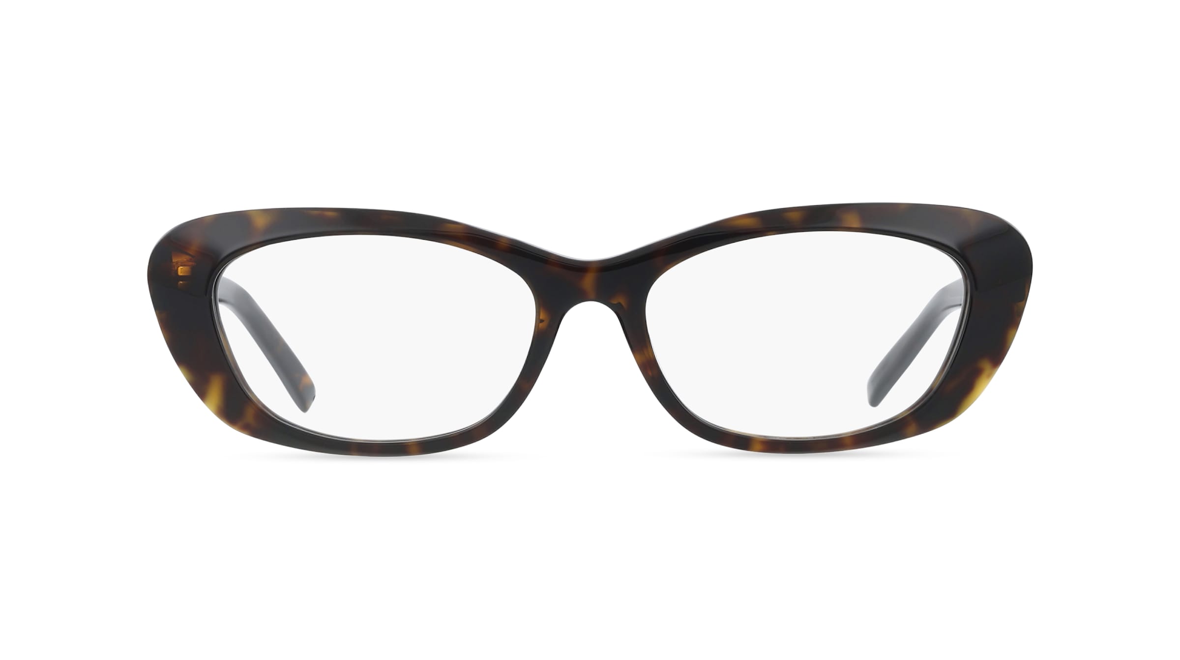 GIVENCHY GV50097I CITY Damen-Brille inkl. Gläser Vollrand Cat Eye Acetat-Gestell 53/16/145, braun