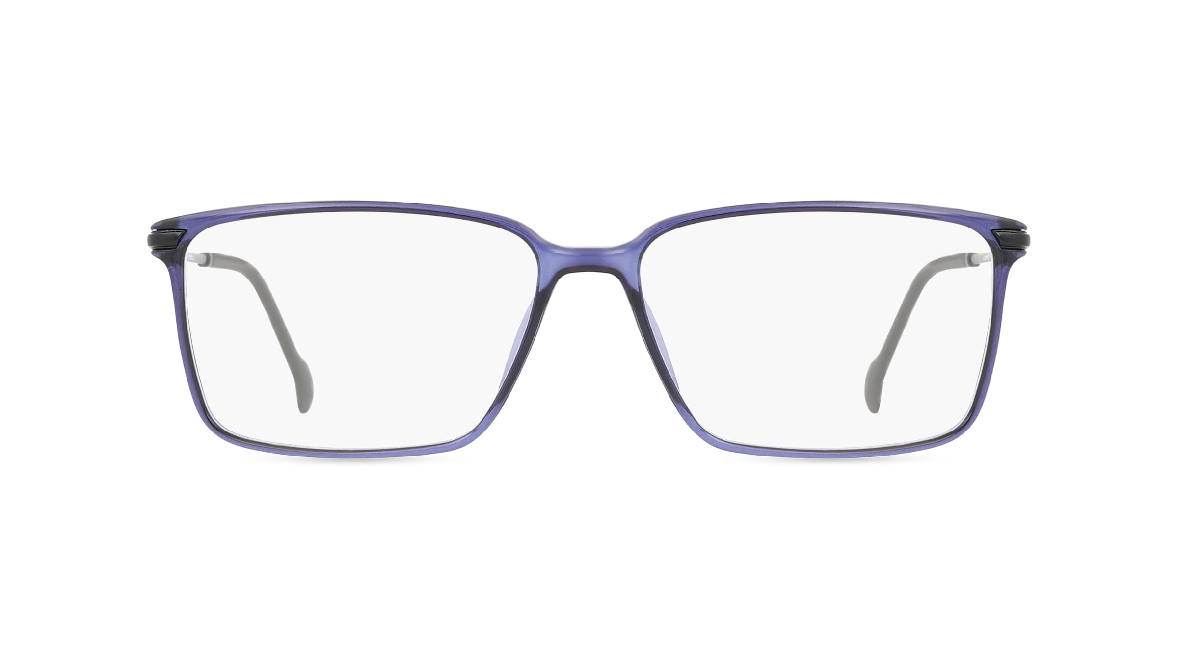 Fielmann COMFORT 123 FLEX CL Herren-Brille inkl. Gläser Vollrand Eckig TR90-Gestell 54mm/14mm/140mm, blau