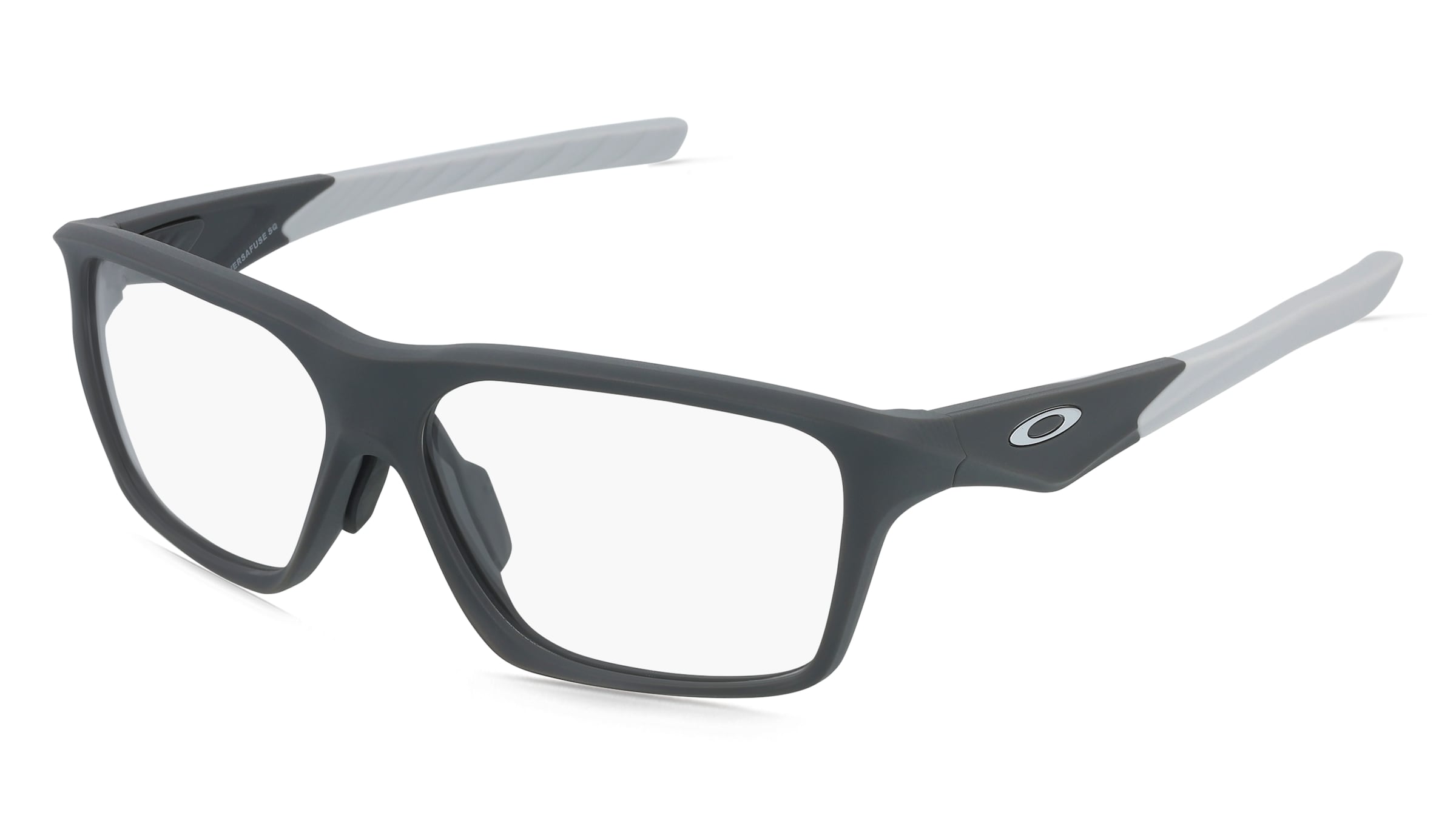Oakley 0OX8201 VERSAFUSE SQ Unisex-Brille inkl. Gläser Vollrand Eckig Kunststoff-Gestell 58/13/142, Grau