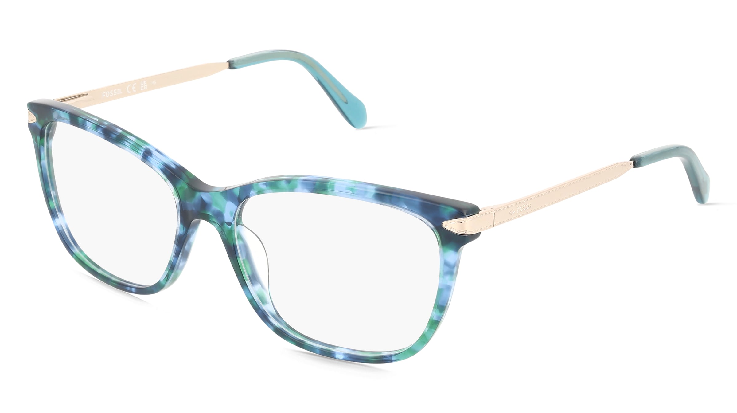 Nike FOS 7150 Damen-Brille inkl. Gläser Vollrand Quadratisch Kunststoff-Gestell 55/16/140, Havanna