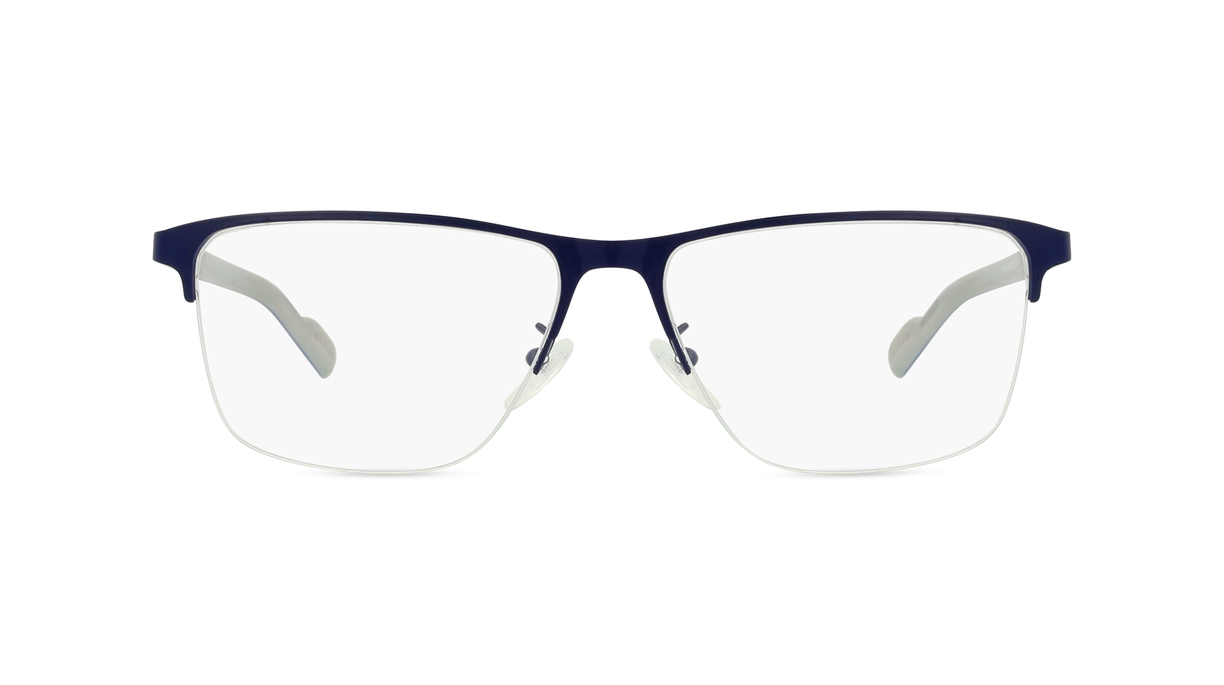 Adidas SP5048 Herren-Brille inkl. Gläser Vollrand Eckig Metall-Gestell 57mm/17mm/145mm, blau