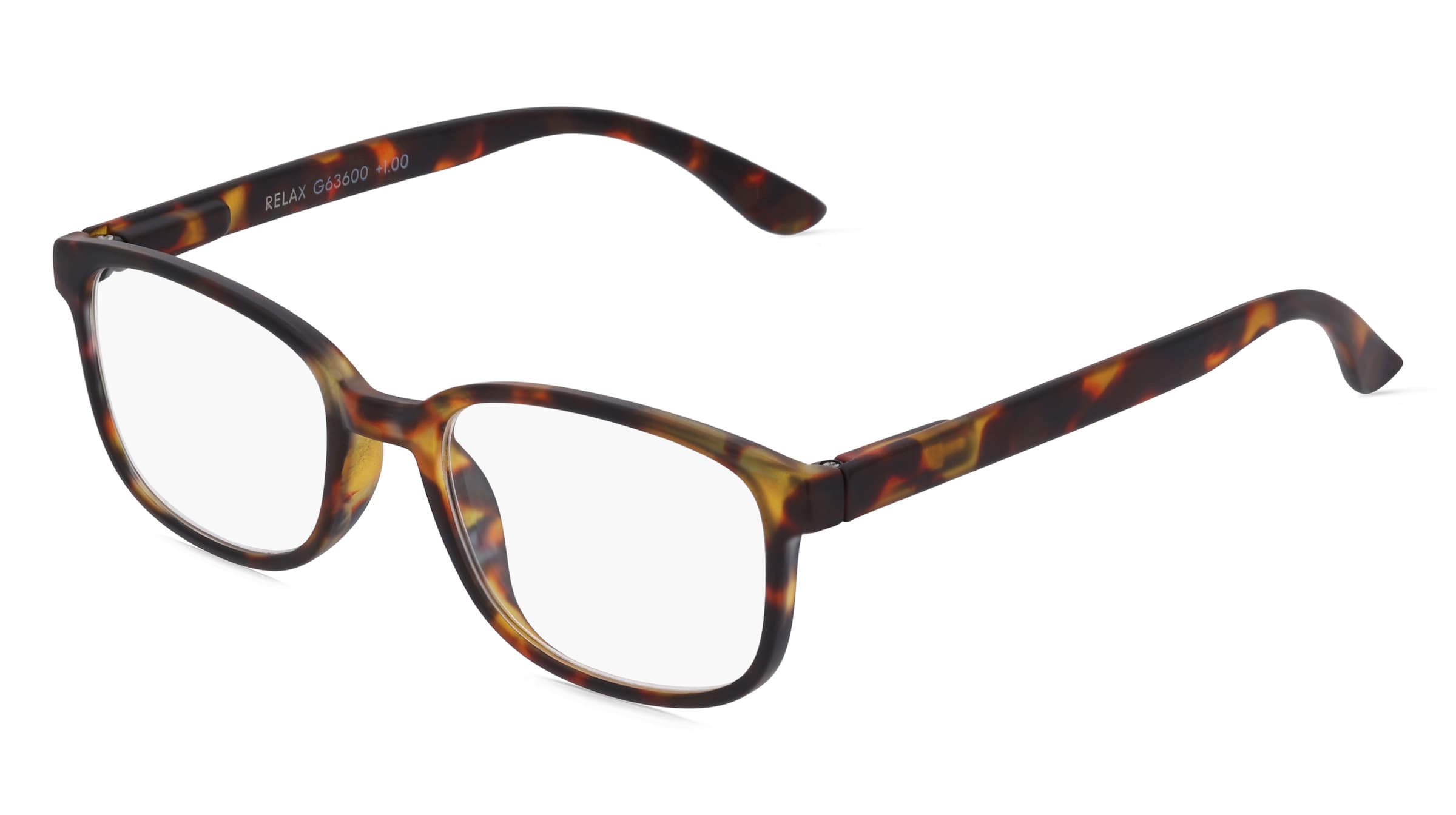 I NEED YOU RELAX Unisex-Brille Vollrand Eckig Kunststoff-Gestell, braun