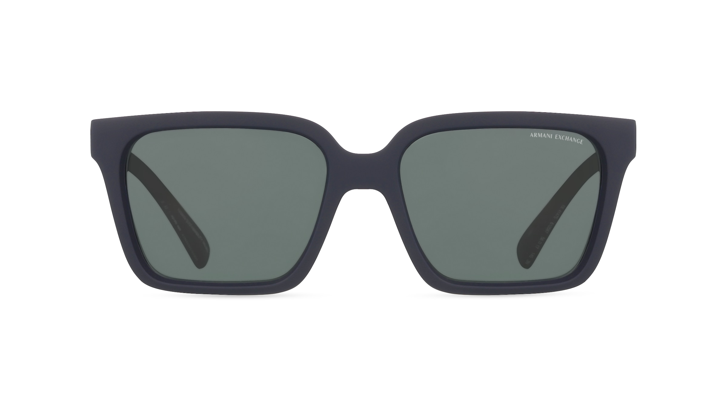 Armani Exchange AX4147S Herren-Sonnenbrille Vollrand Eckig Kunststoff-Gestell, blau