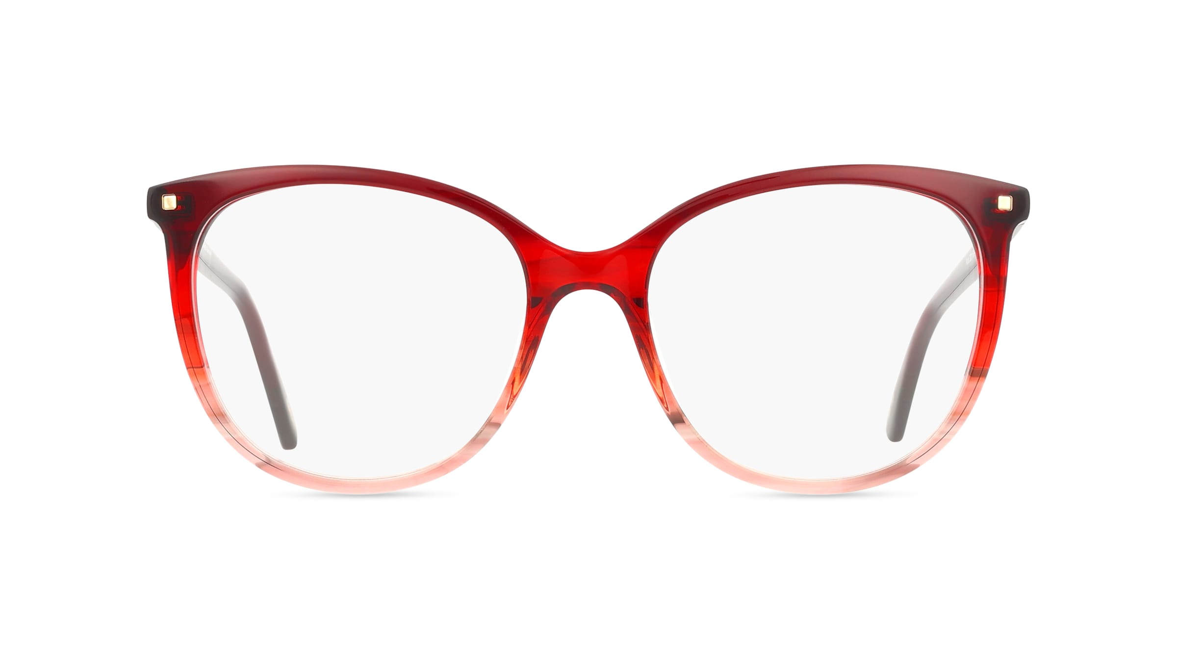 Morgan 1168 Damen-Brille inkl. Gläser Vollrand Butterfly Acetat-Gestell 53mm/17mm/135mm, rot