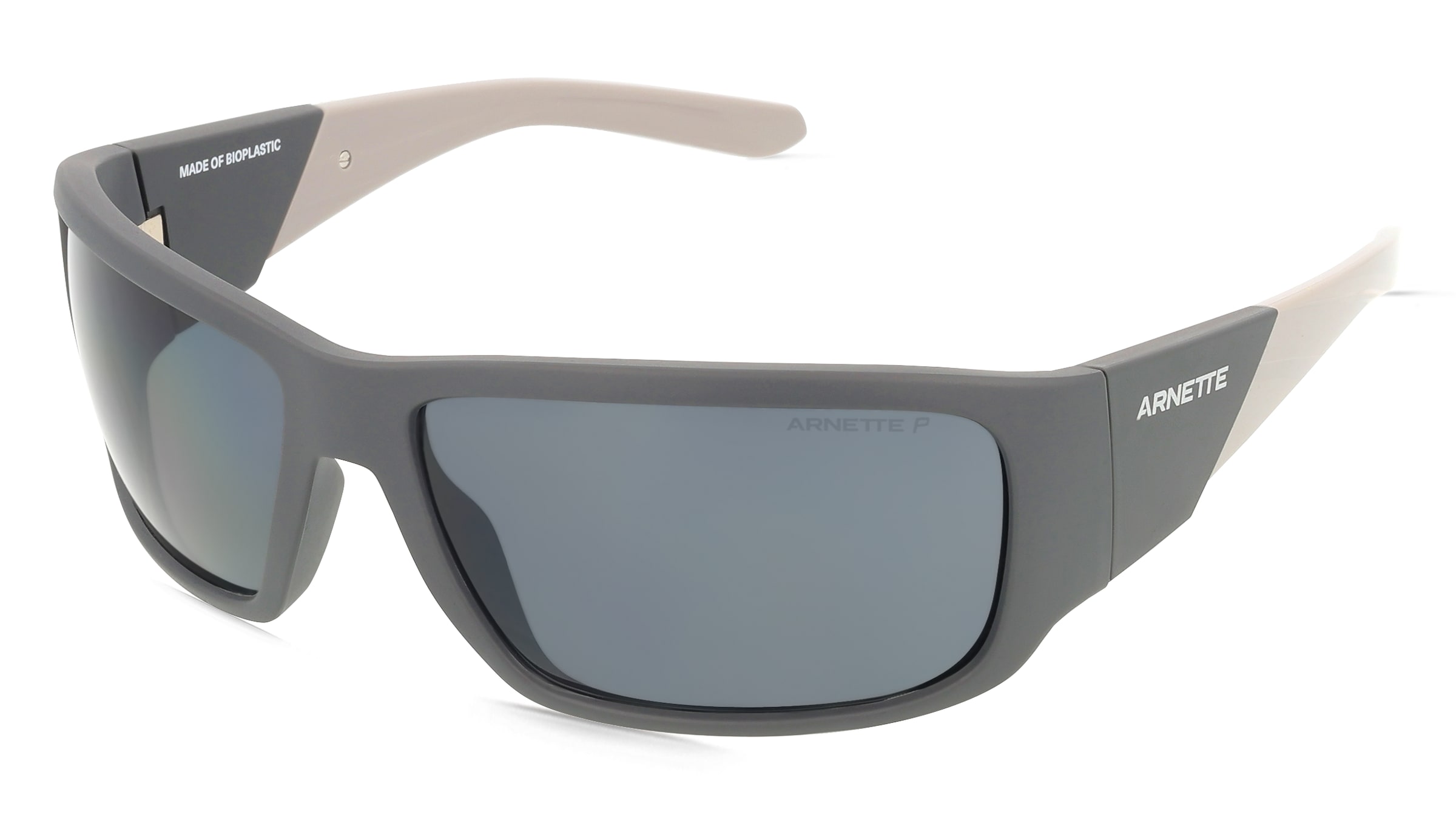 Arnette AN4297 Herren-Sonnenbrille Vollrand Quadratisch Kunststoff-Gestell, Grau