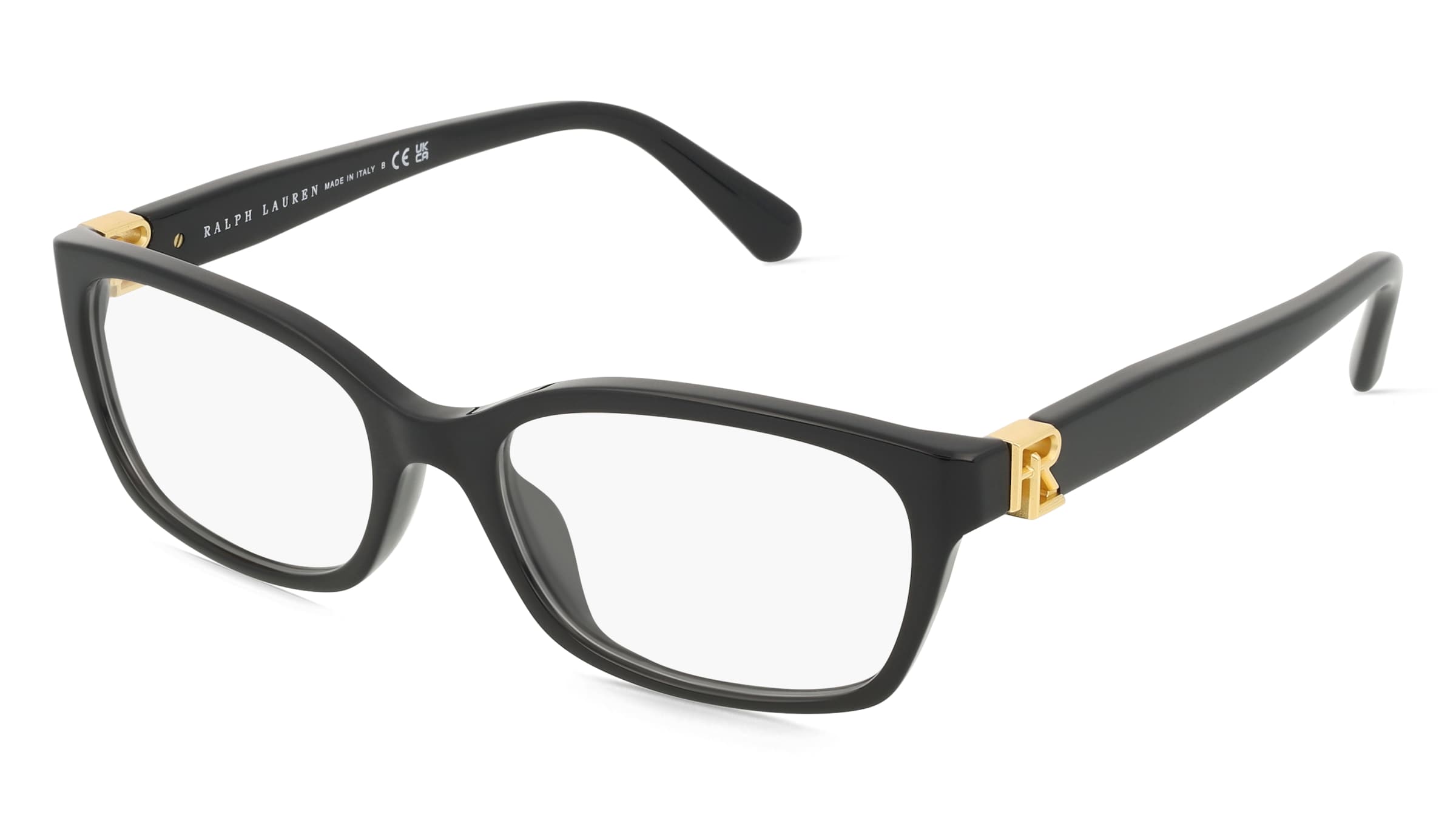 Ralph Lauren 0RL6244U Damen-Brille inkl. Gläser Vollrand Quadratisch Acetat-Gestell 53/17/145, Schwarz