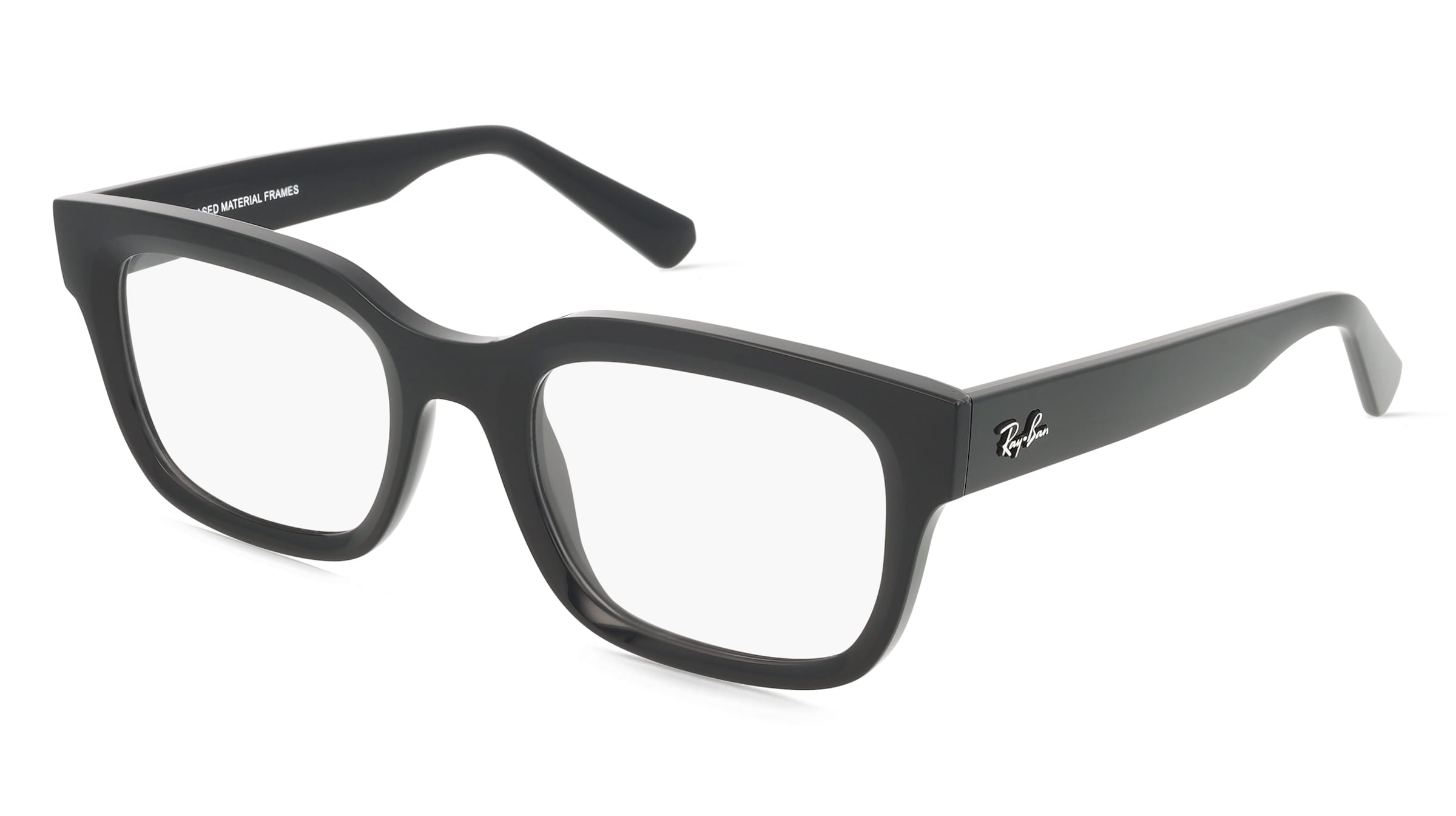 Ray-Ban 0RX7217 CHAD Unisex-Brille inkl. Gläser Vollrand Eckig Kunststoff-Gestell 52/22/145, Schwarz
