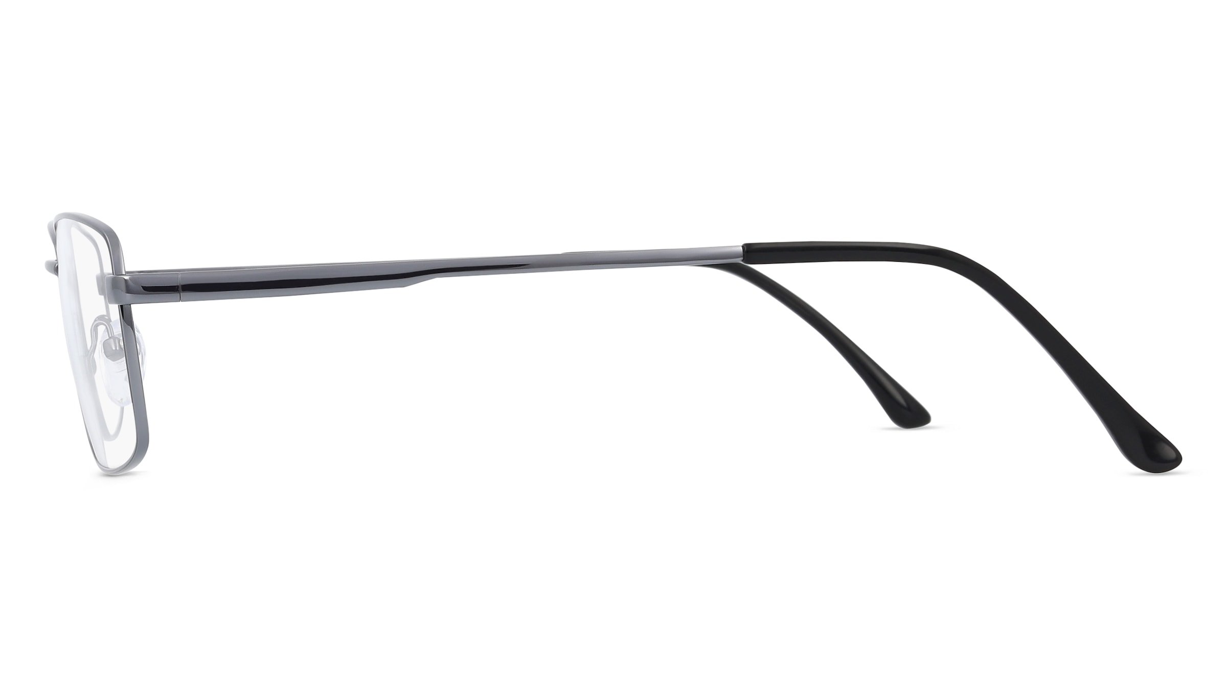 Thumbnail - Fielmann BD 542 CL Herren-Brille inkl. Gläser Vollrand Eckig Edelstahl-Gestell 57mm/16mm/145mm, grau