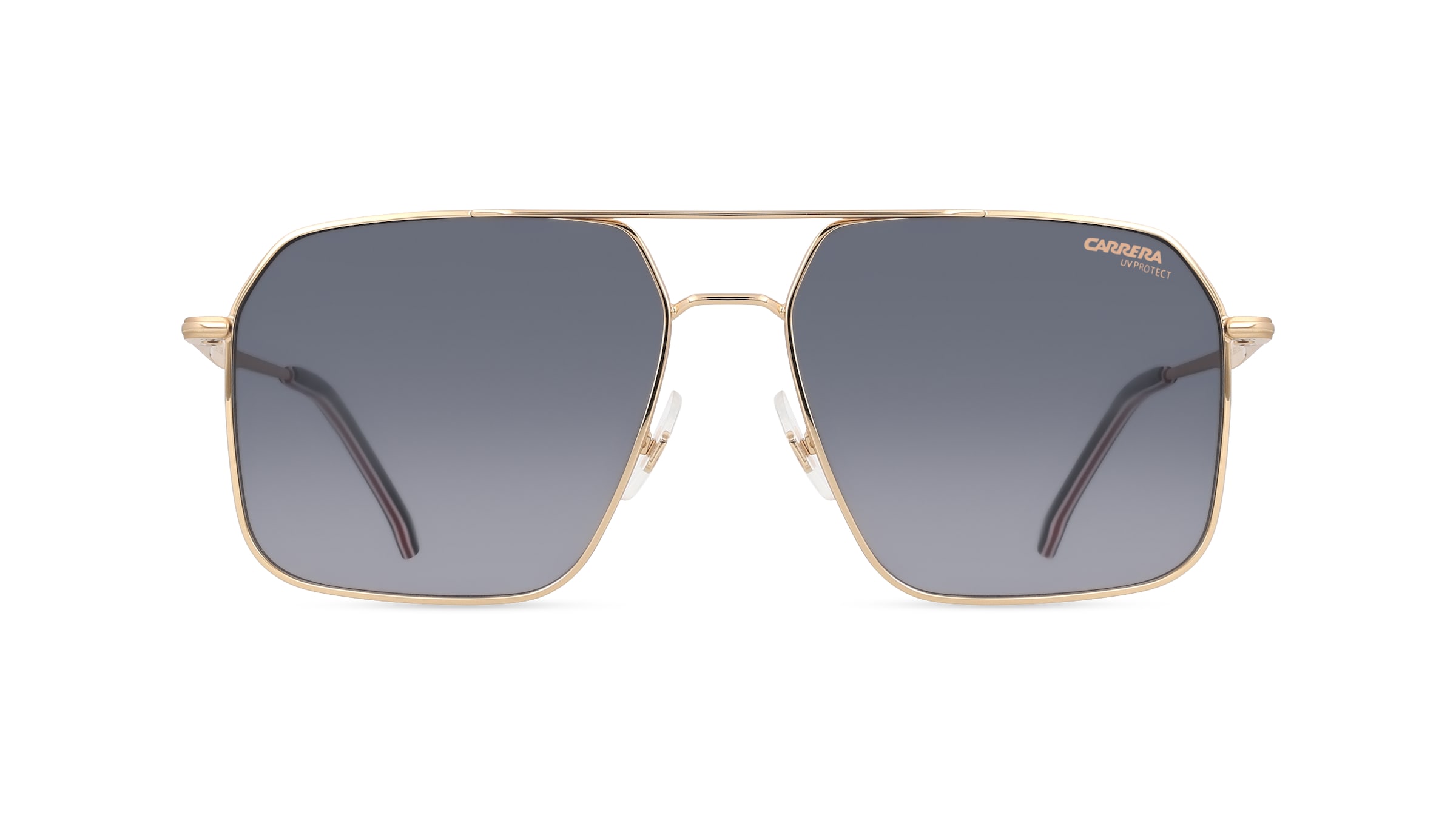 Carrera 333/S Herren-Sonnenbrille Vollrand Eckig Metall-Gestell, gold